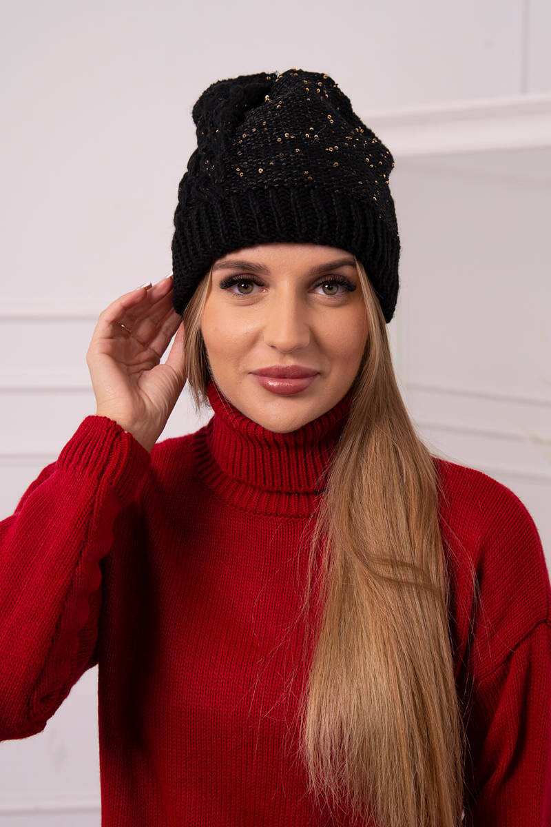 Ladies beanie Amira K359 black
