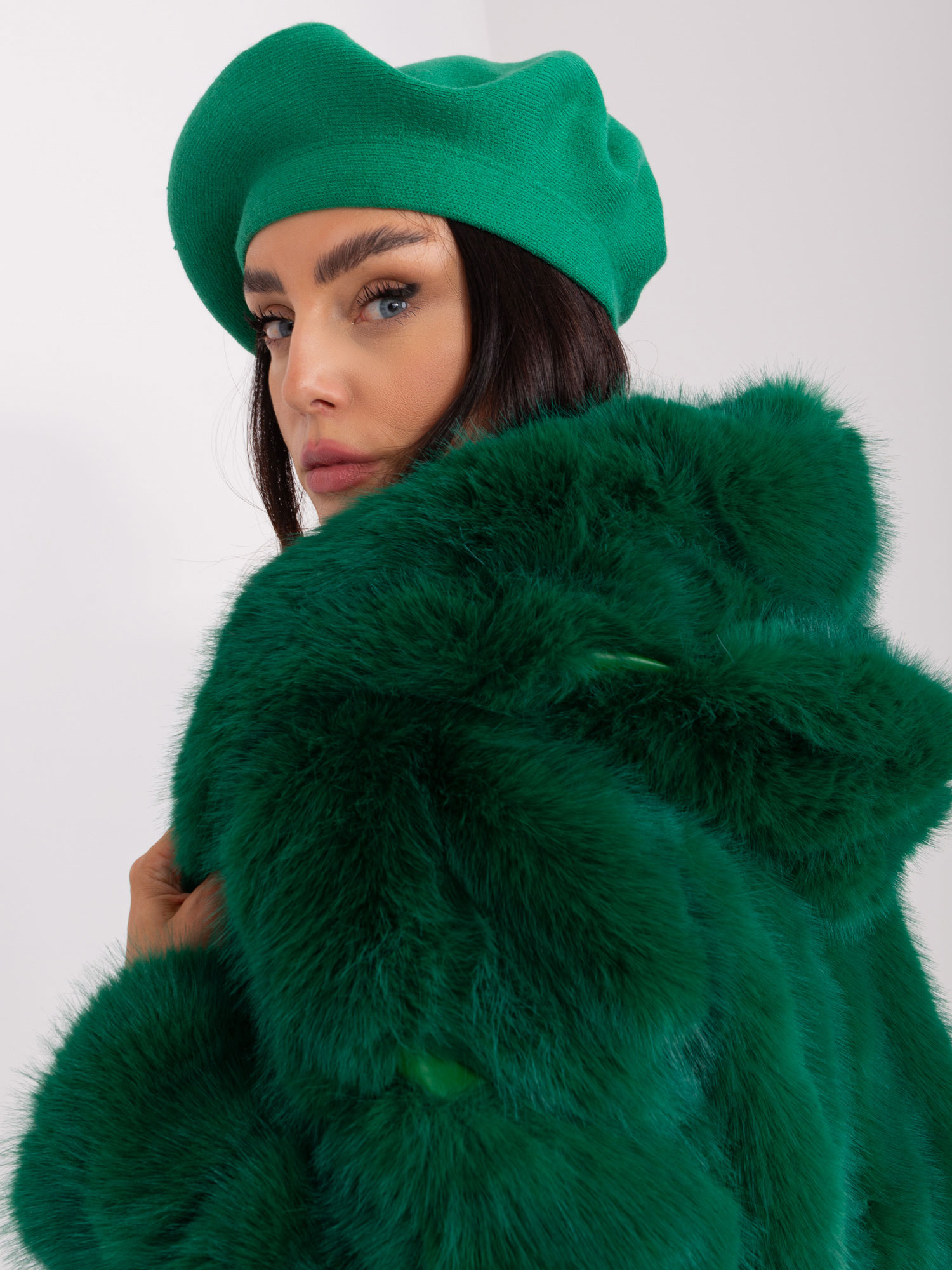 Winter hat green beret