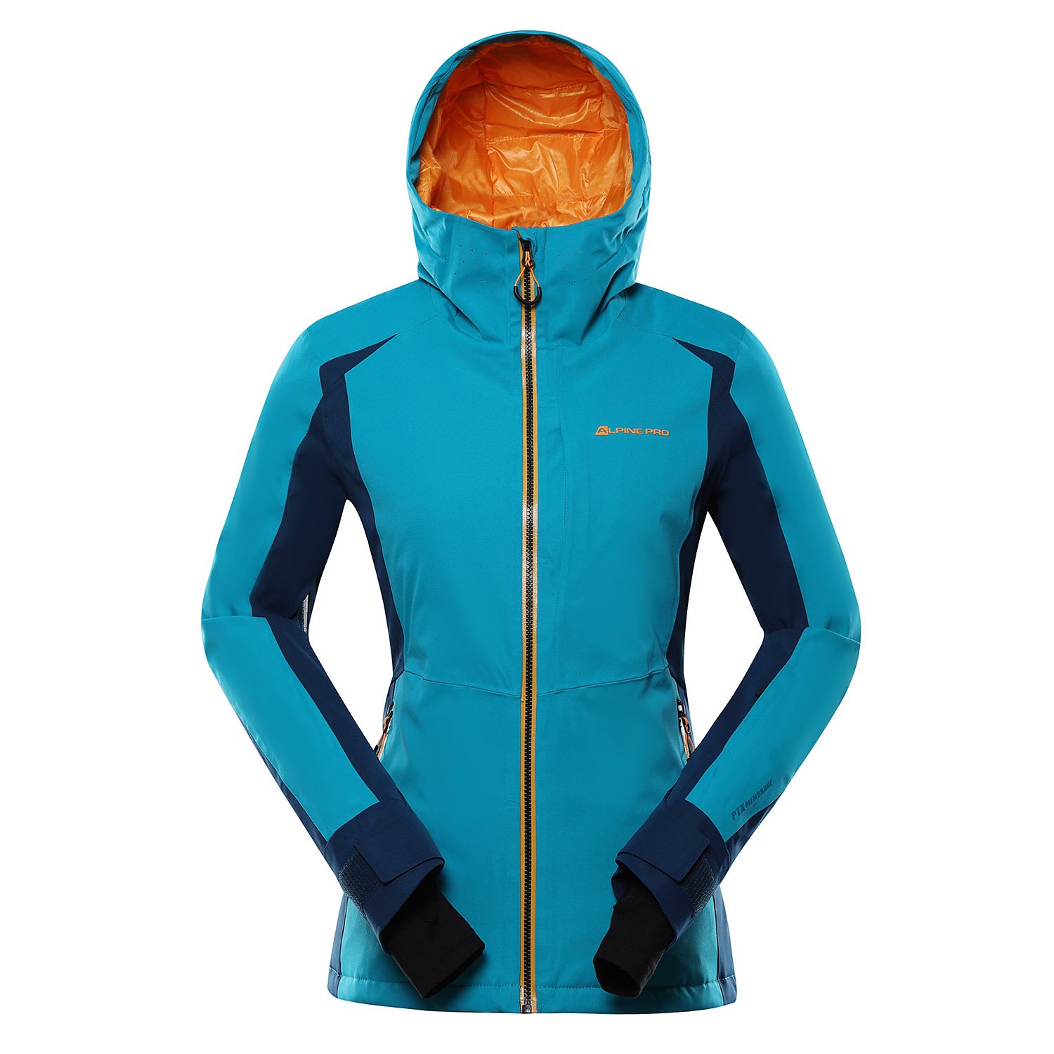 Women's PTX Ski Jacket ALPINE PRO MIKAERA 4 Capri Breeze