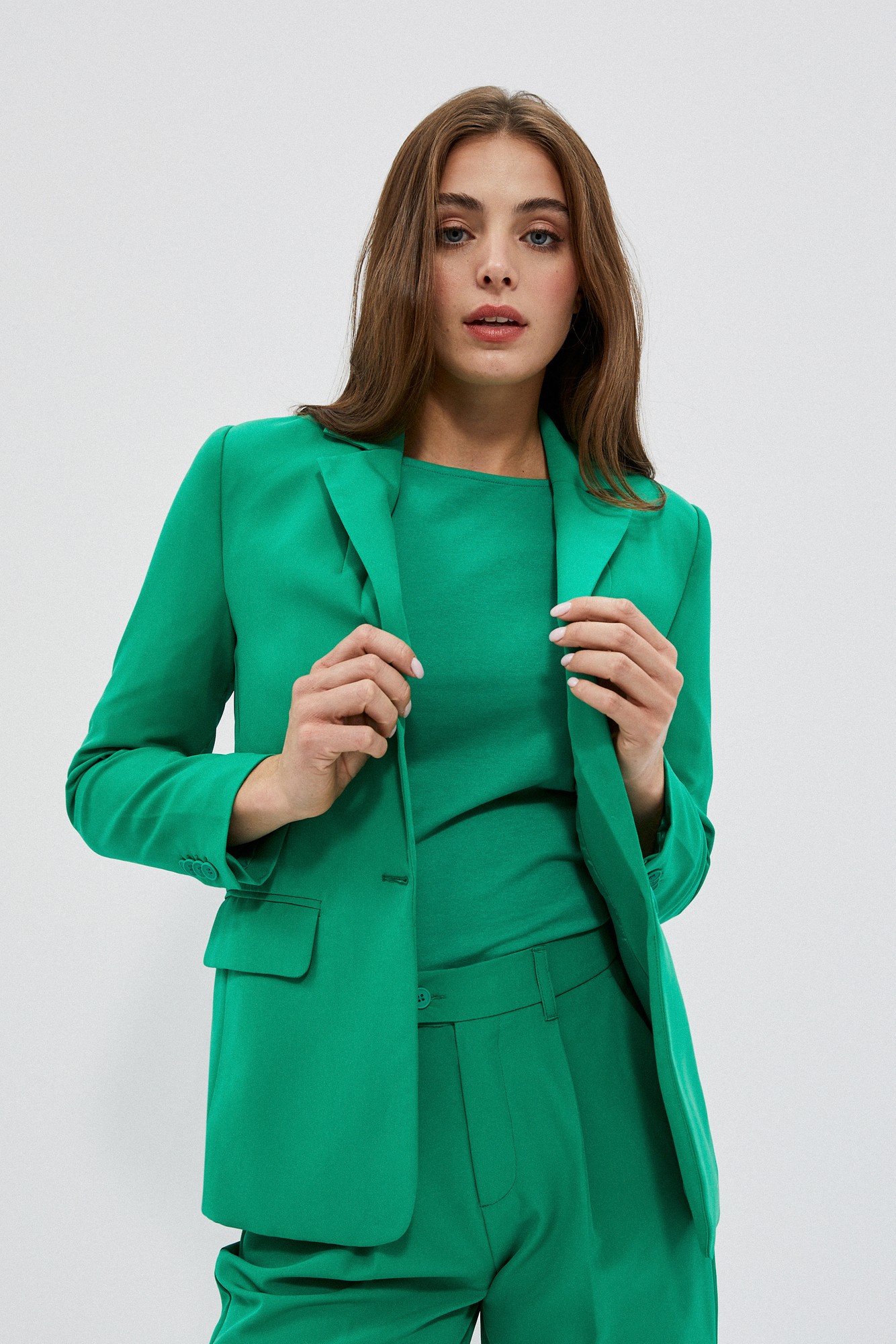 Marisse Women&#039;s Jacket L-Mr-4000 Green