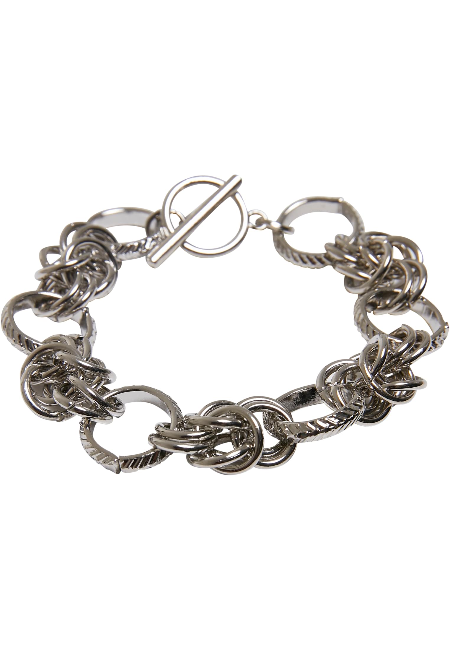Multiring bracelet - silver color