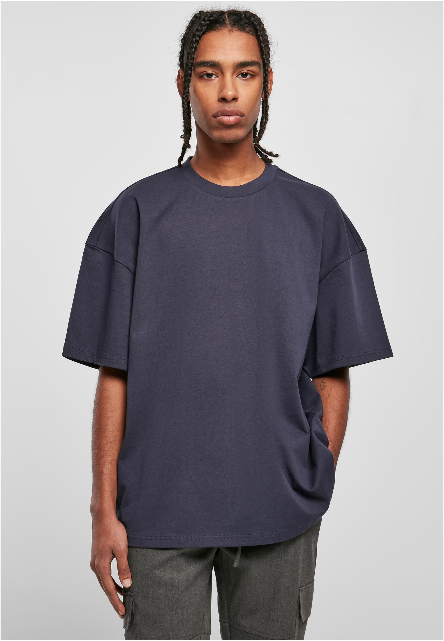 Ultra Heavy Oversized Midnight Color T-Shirt