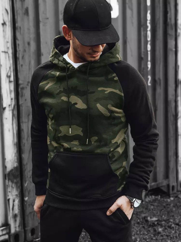 Herren Hoodie DStreet Camo