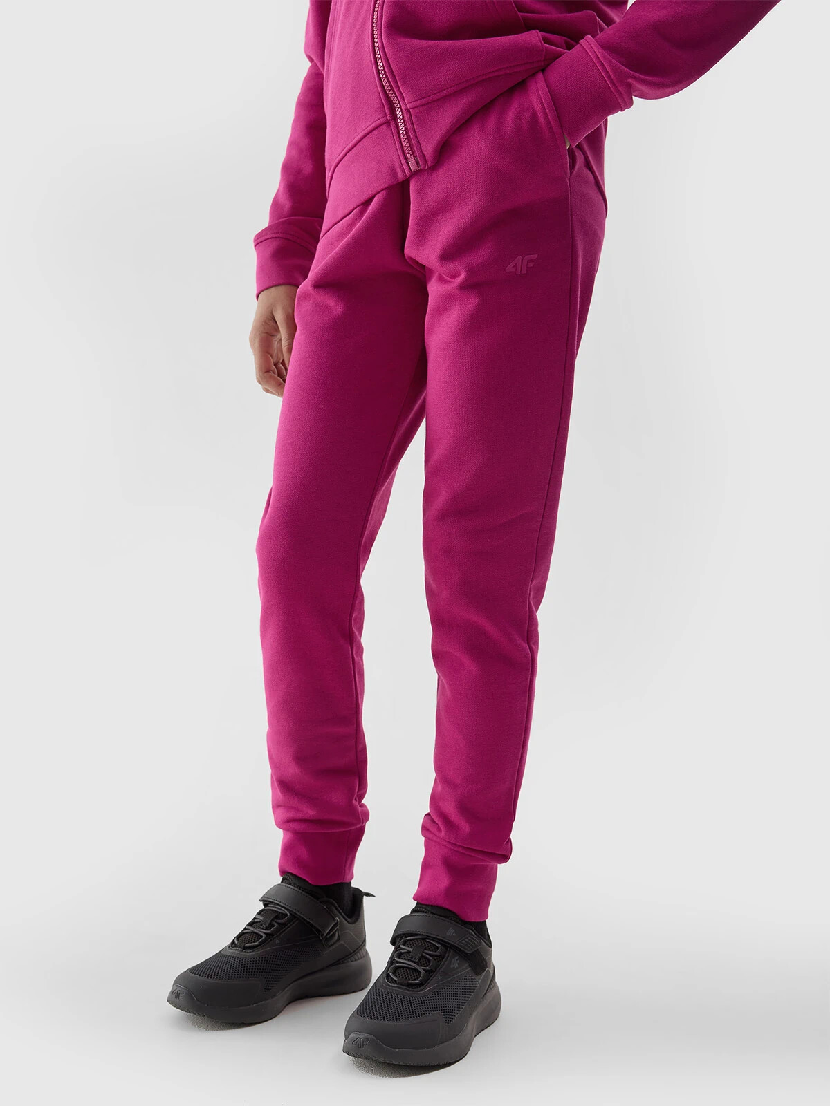 Girls&#039; 4F Jogger Sweatpants - Pink