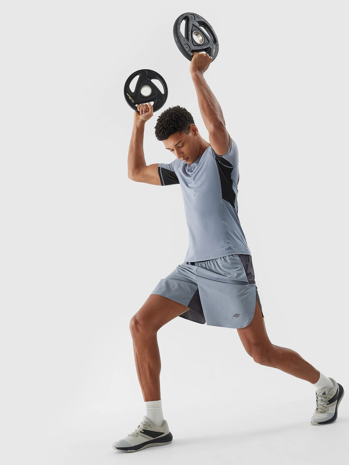 Men&#039;s 4F Sports Quick-Drying Shorts - Grey