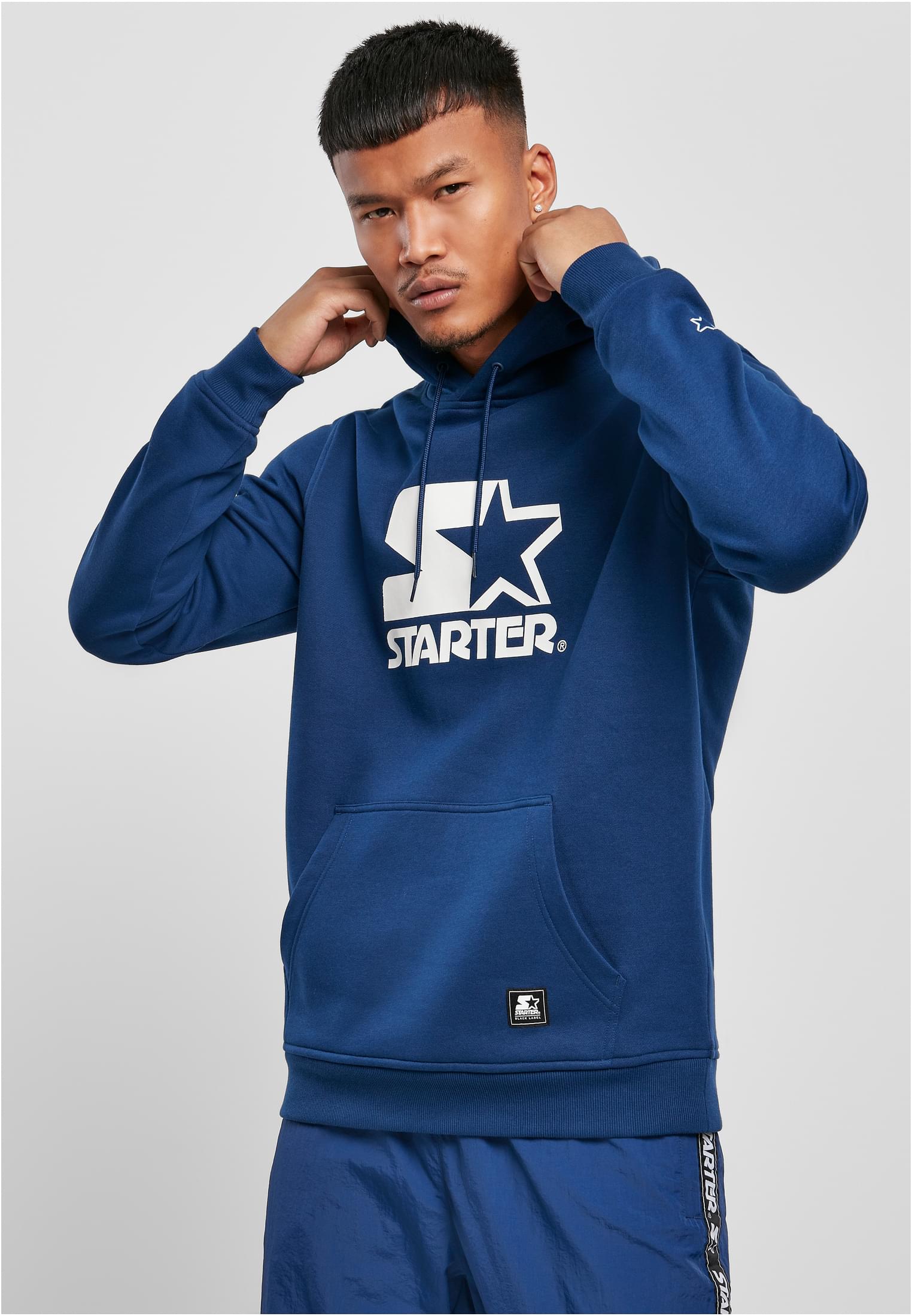 Starter The Classic Logo Hoody Blue Night