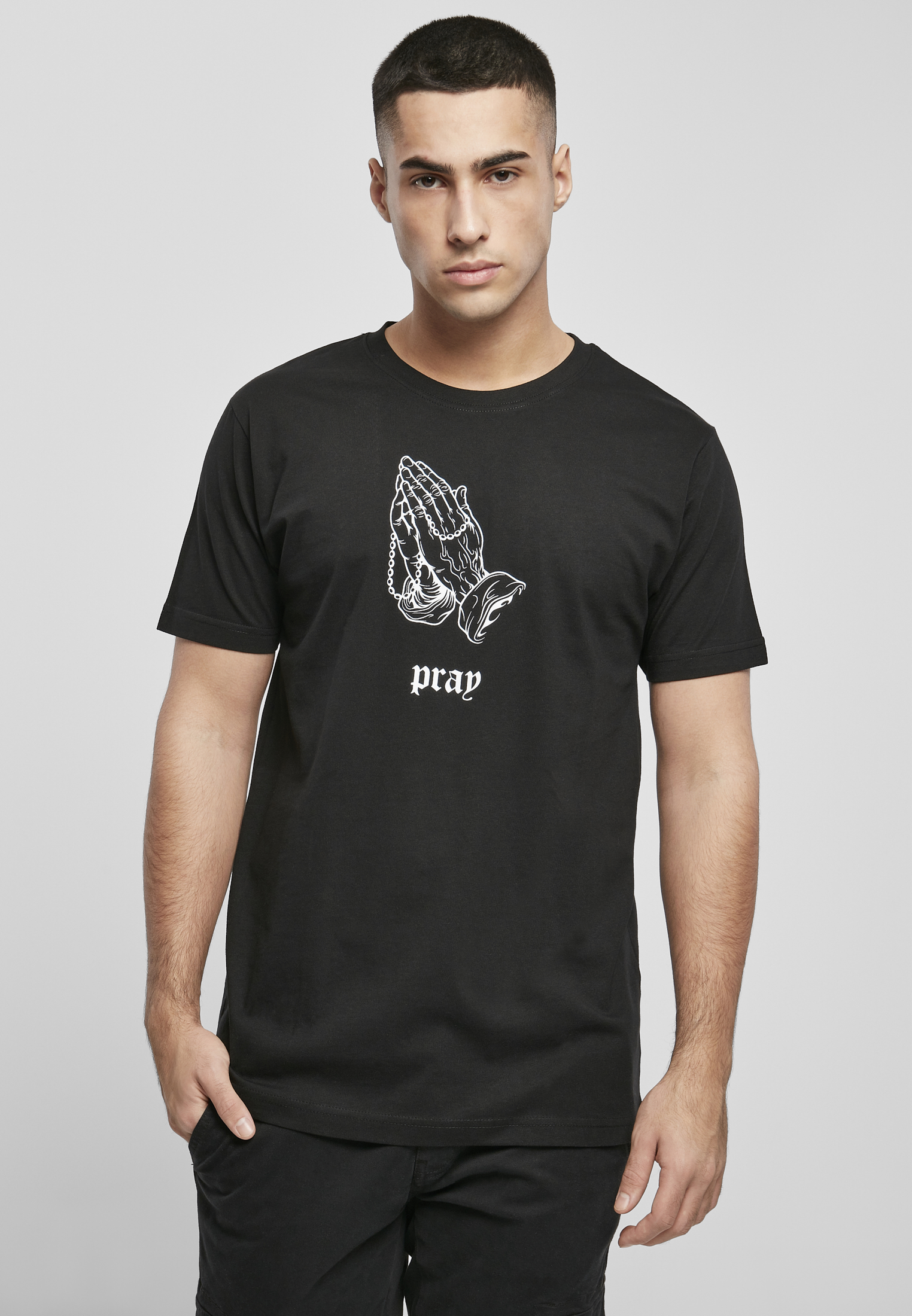 Dark Black Pray T-Shirt
