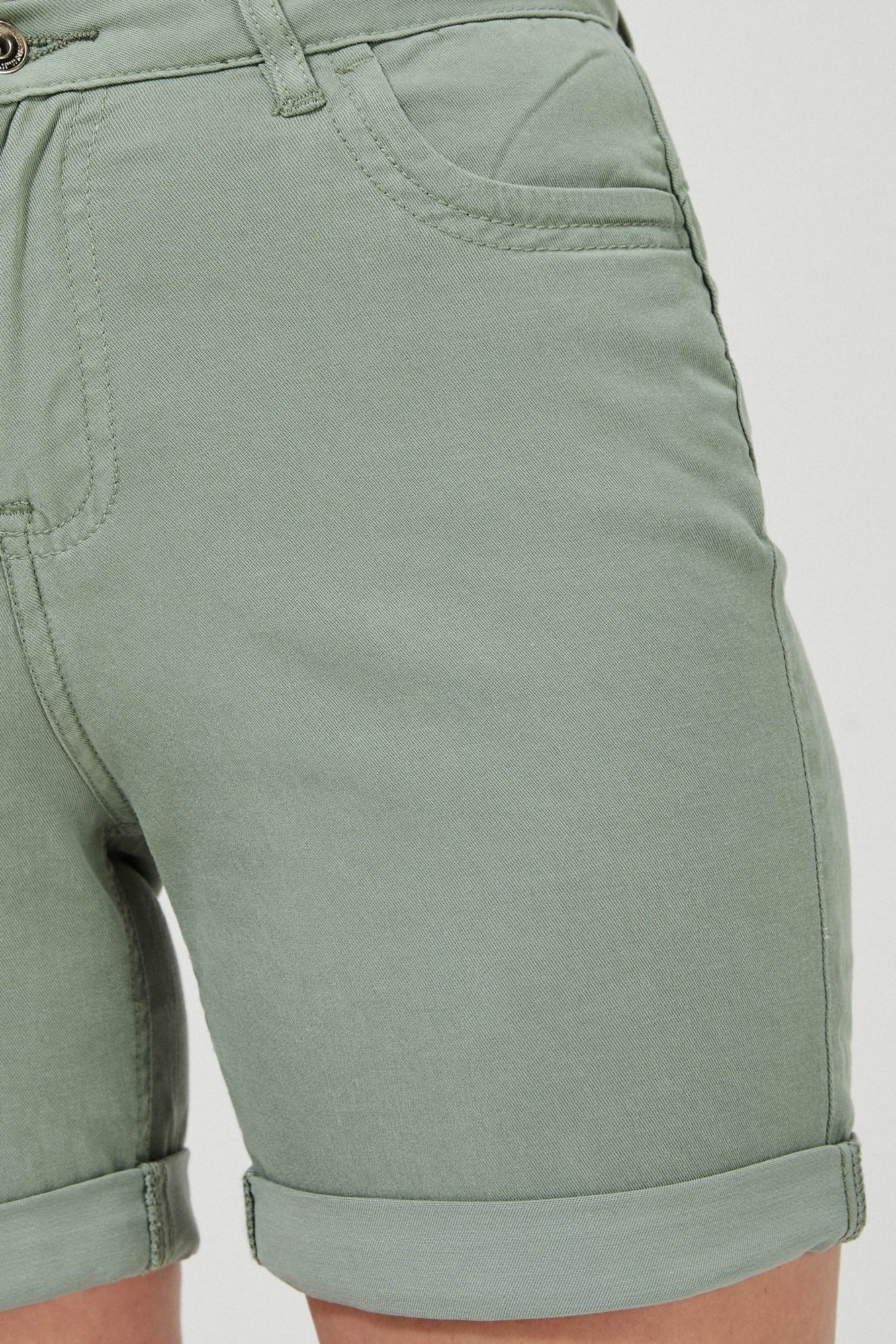 Pantaloni scurți Lyocell - Olive Drab