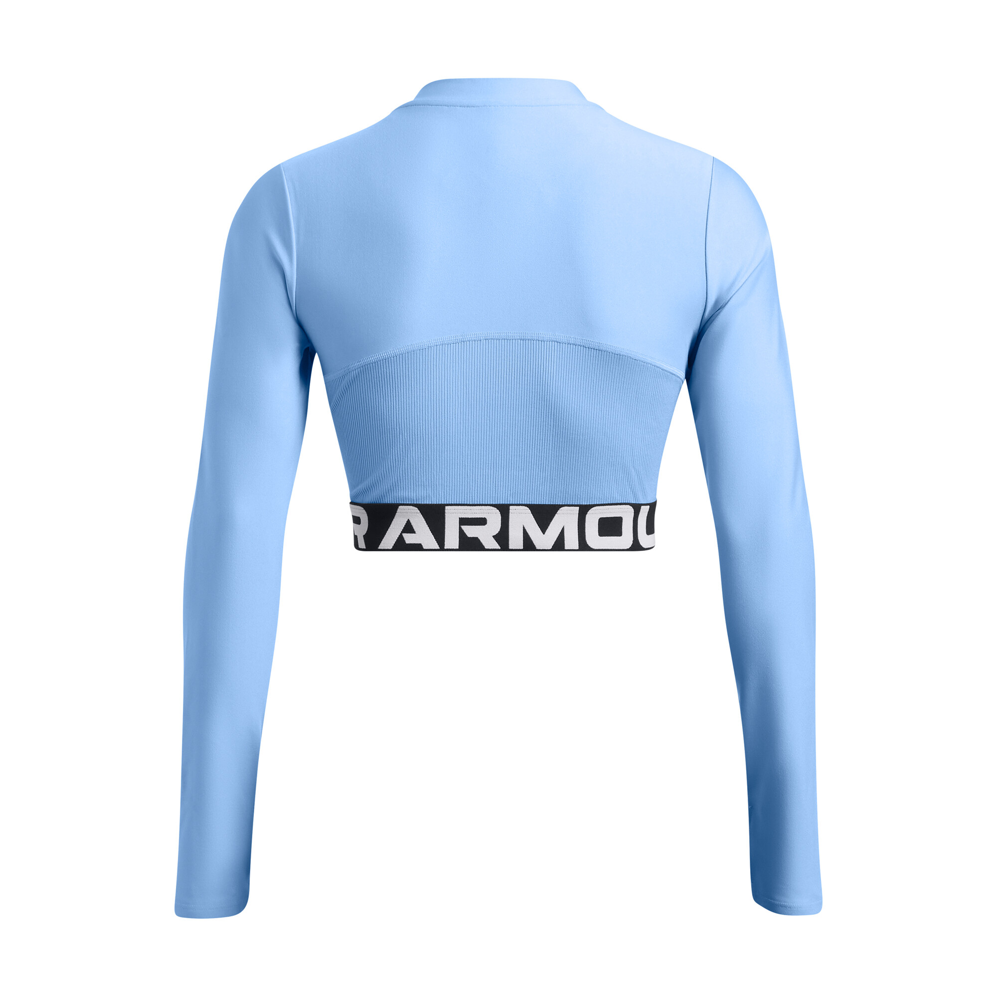 Women's T-shirt Under Armour HeatGear Rib 1/4 Zip LS