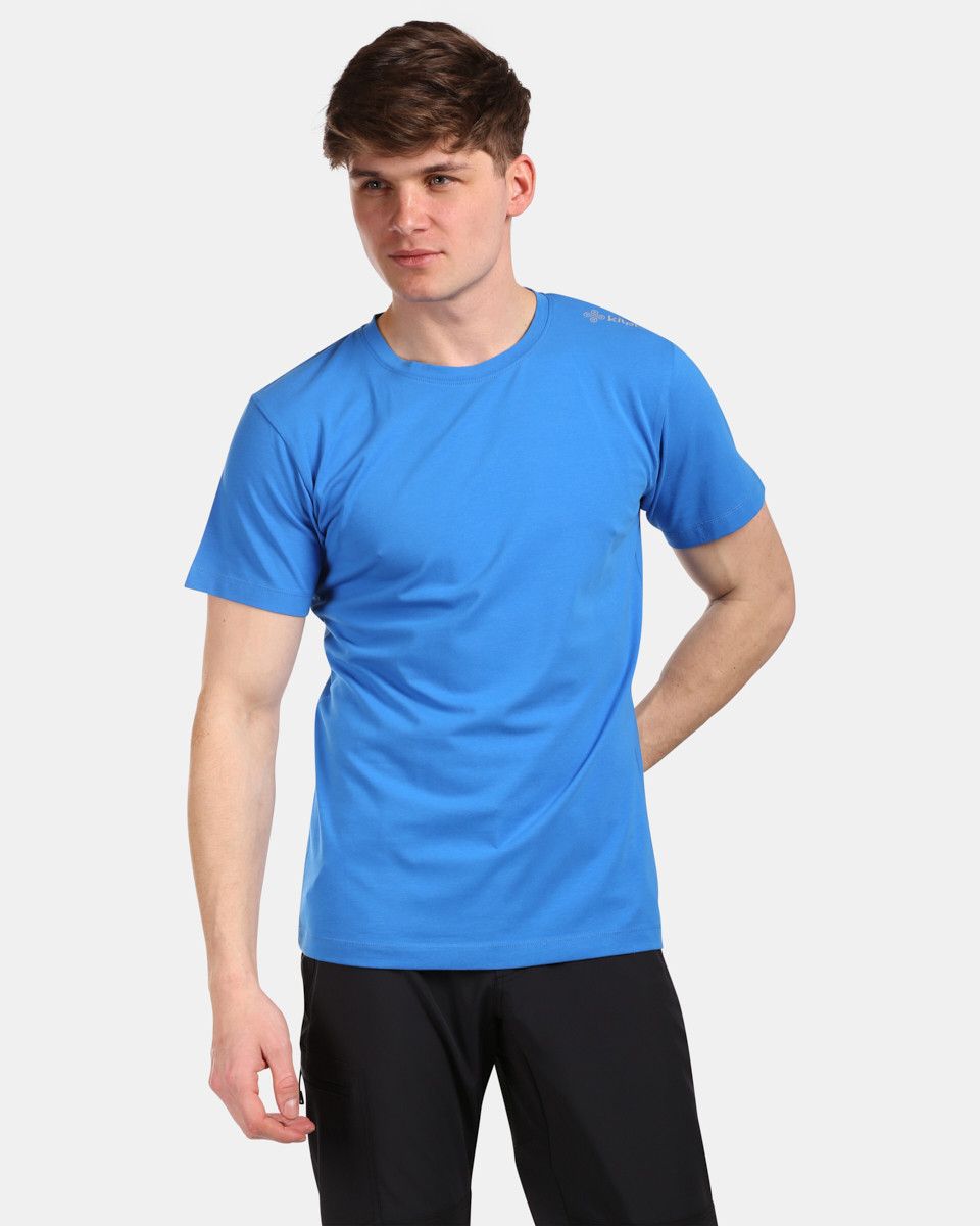 Pánské bavlněné tričko Kilpi PROMO-M Modrá