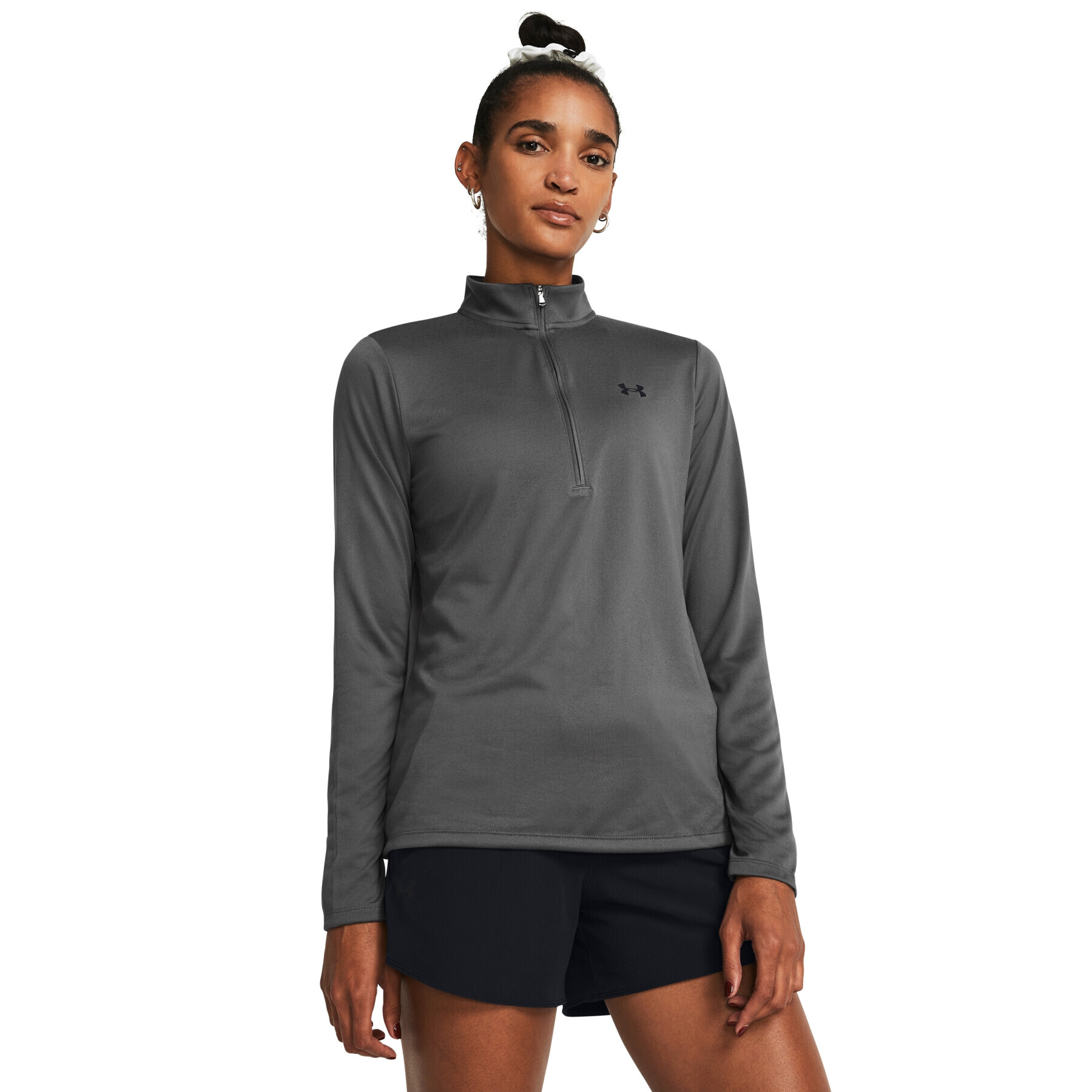 Womens T-shirt Under Armour Tech 1/2 Zip- Solid