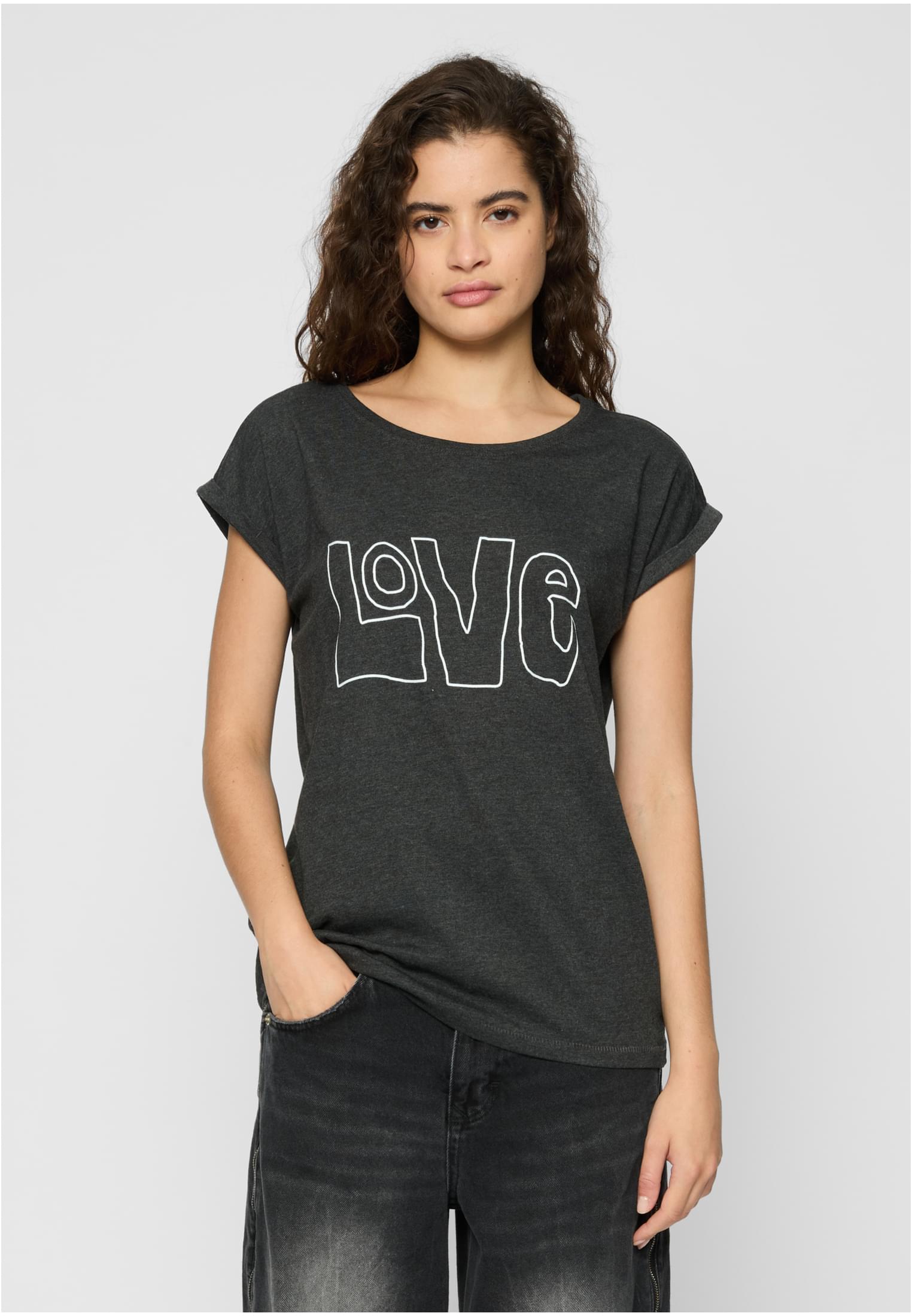 Women's T-shirt Love Tee - Grey