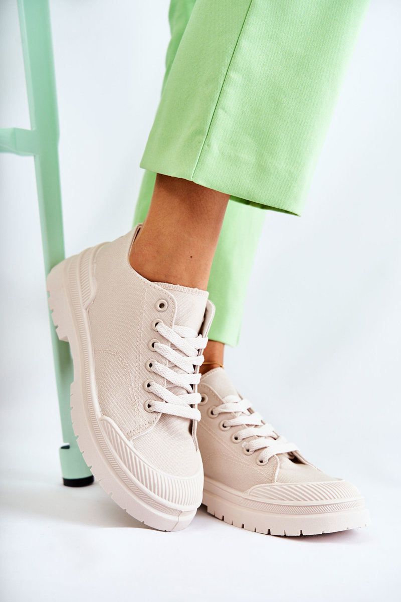 Дамски кецове Kesi Beige