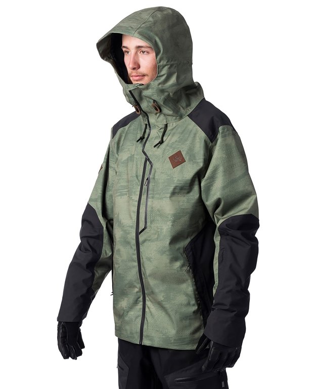 rip curl green jacket