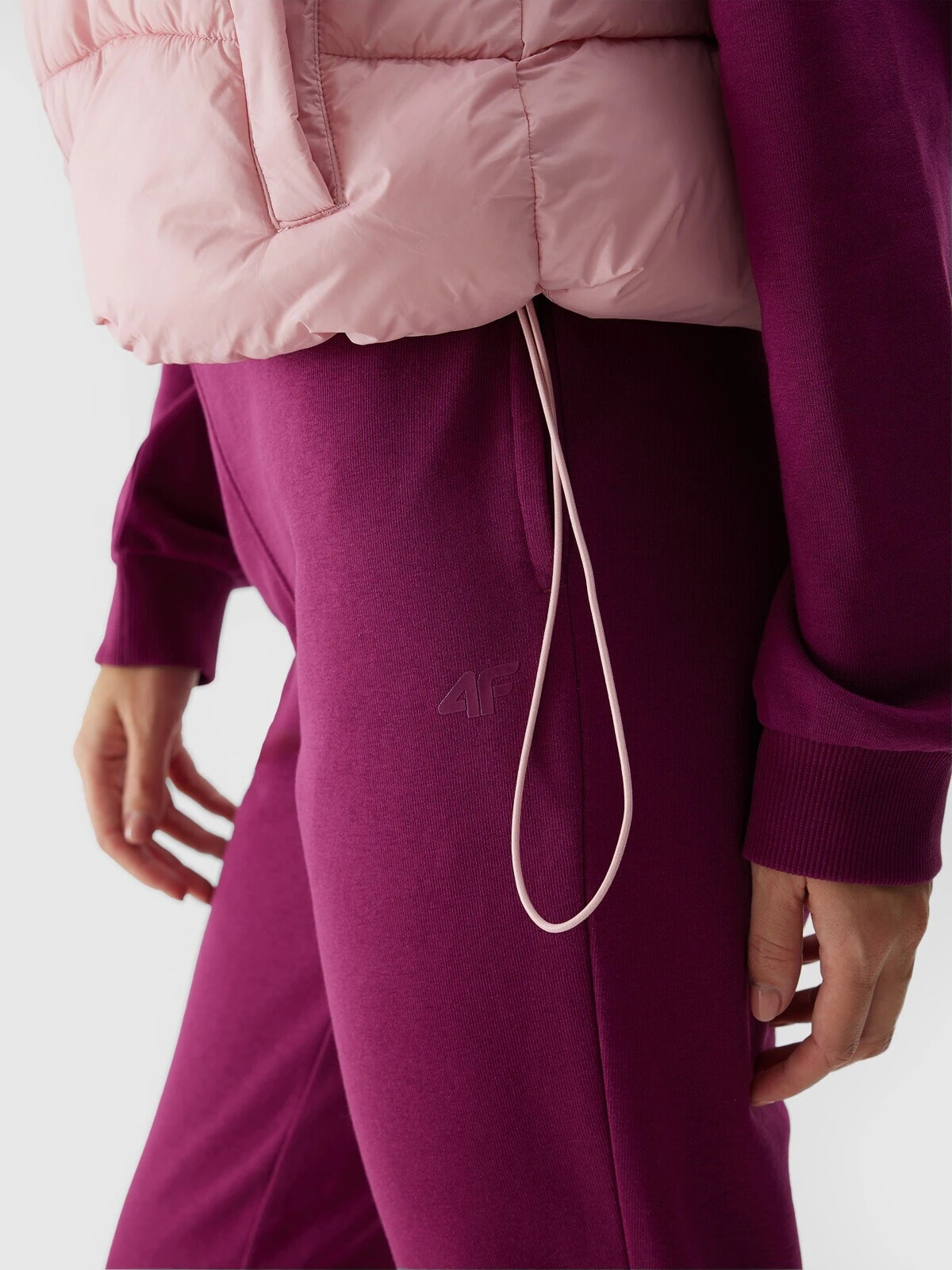 Women's 4F Synthetic Down Down Vest - Pink