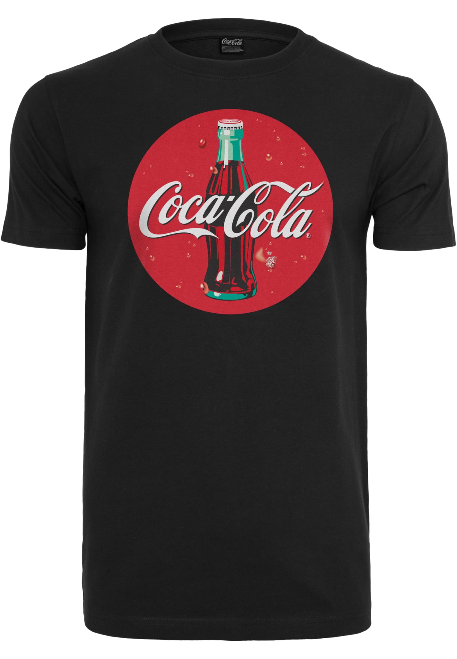 Men's T-shirt Logo Coca Cola Bottle black