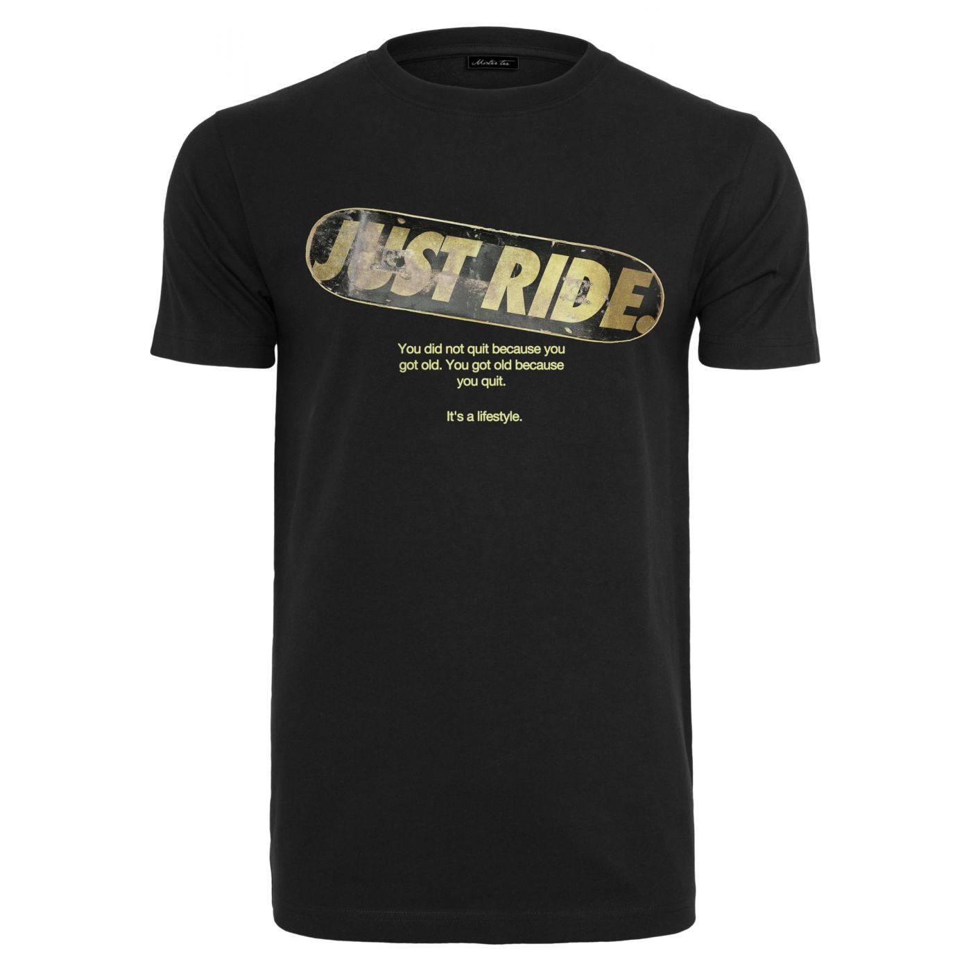 Black Just Ride T-shirt