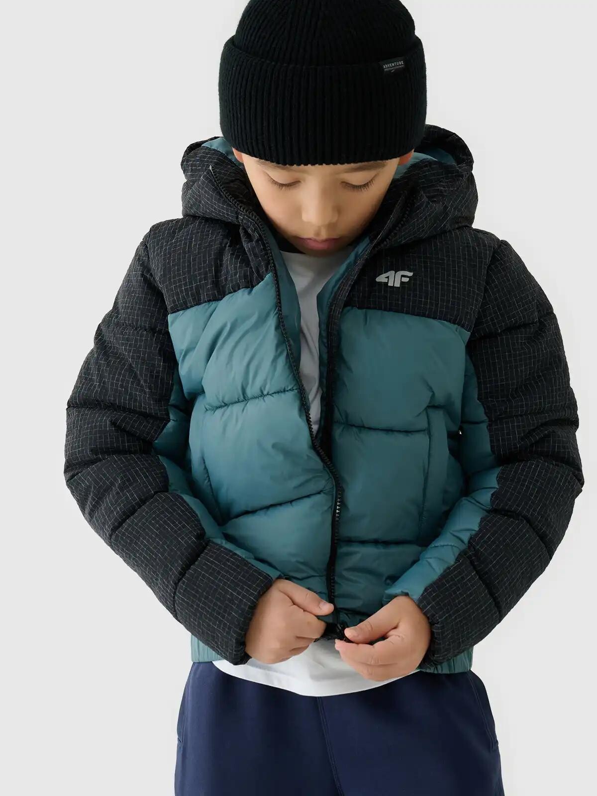 Boys&#039; winter jacket 4F
