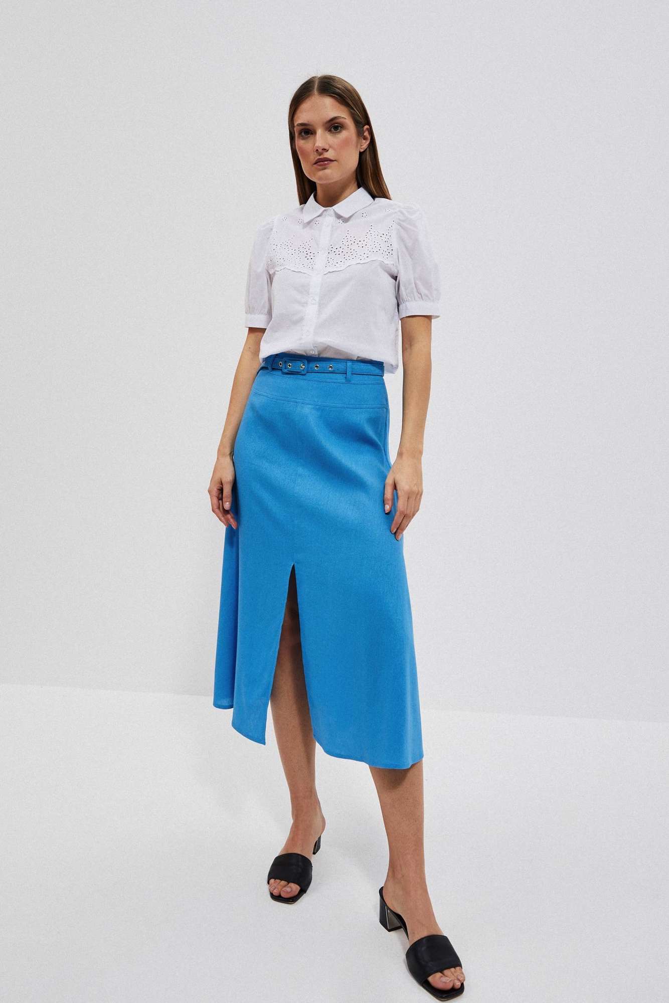 WOMEN'S SKIRT L-SC-4020 FRESH BLUE