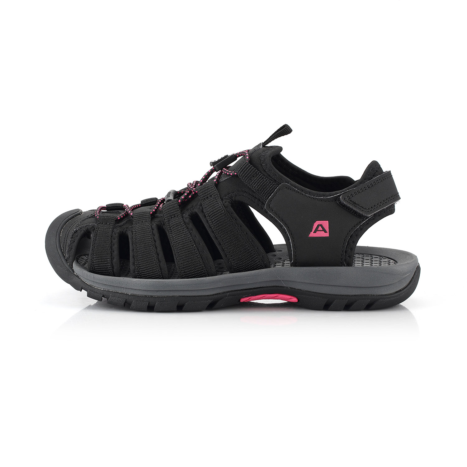 Women's Outdoor Sandals ALPINE PRO HABWA Dk.true Gray