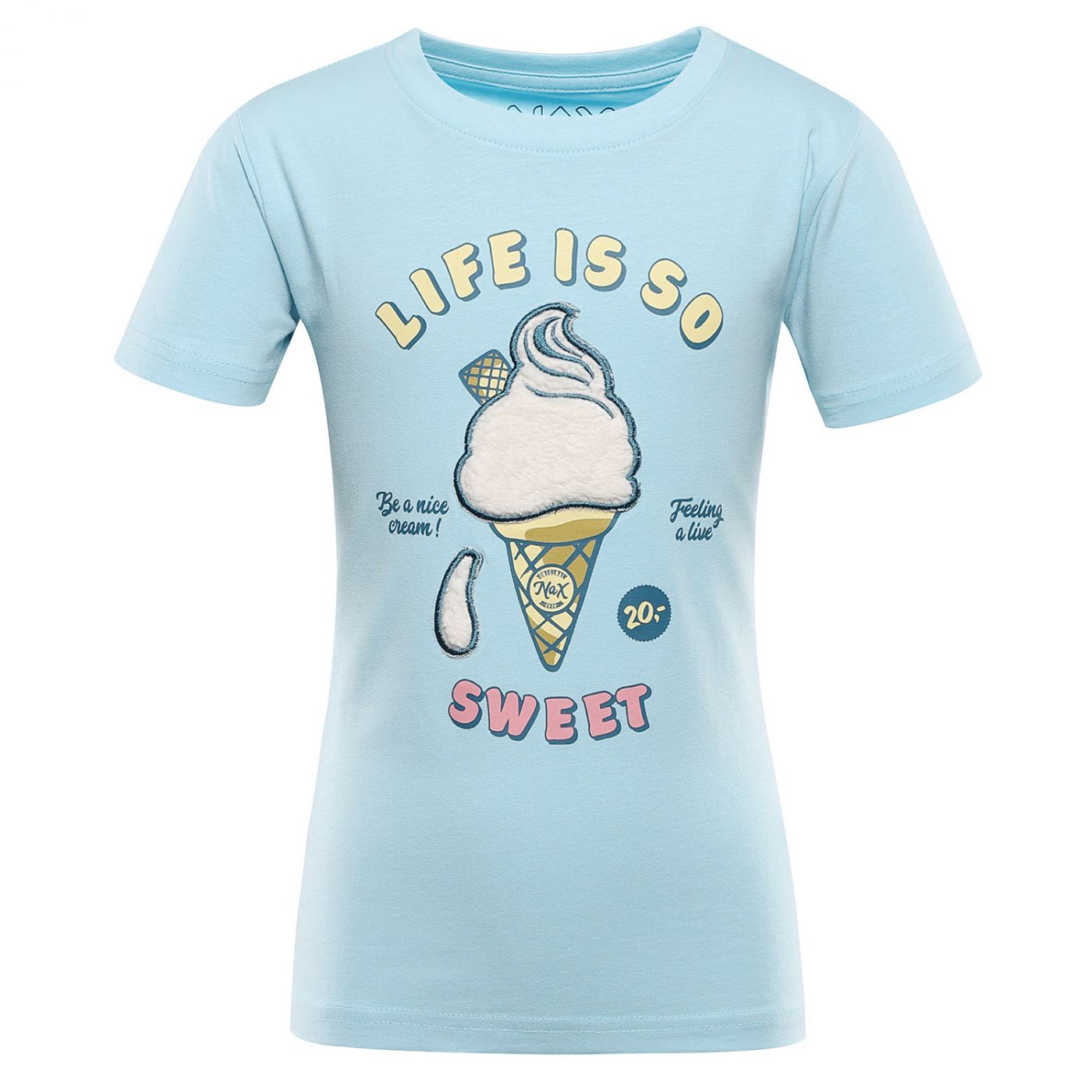 Children's T-shirt Nax NAX LORETO Crystal Blue