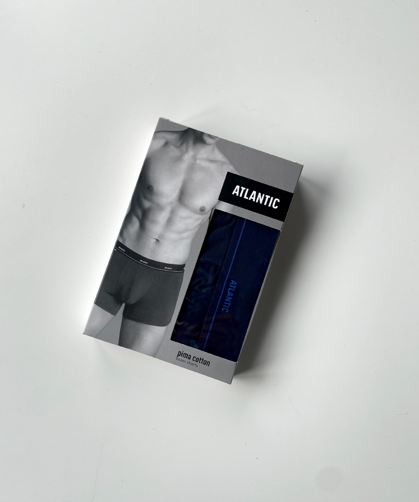 Men&#039;s quality boxers ATLANTIC PREMIUM - dark blue