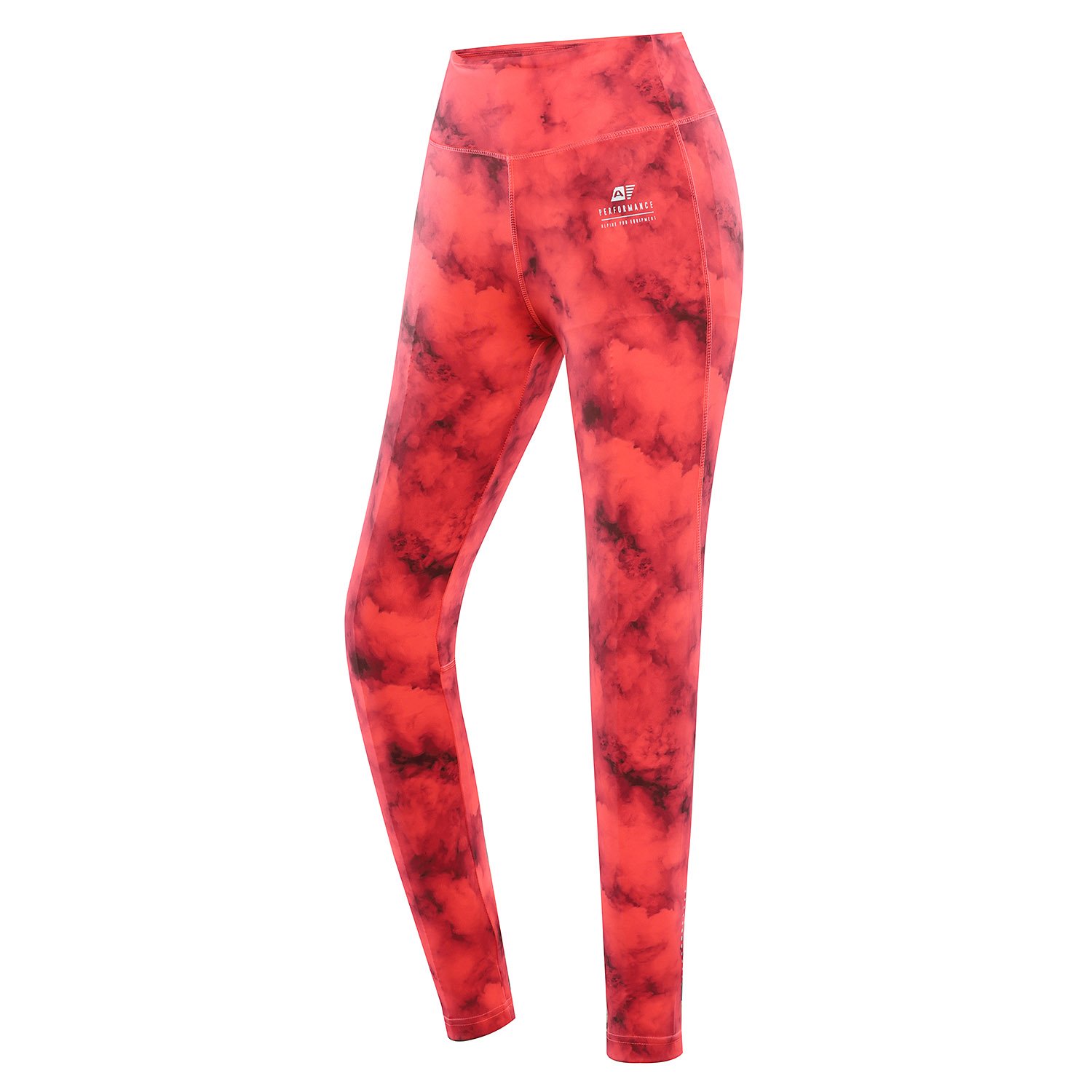 Women's Sports Leggings ALPINE PRO MARDA Diva Pink Variant Pc