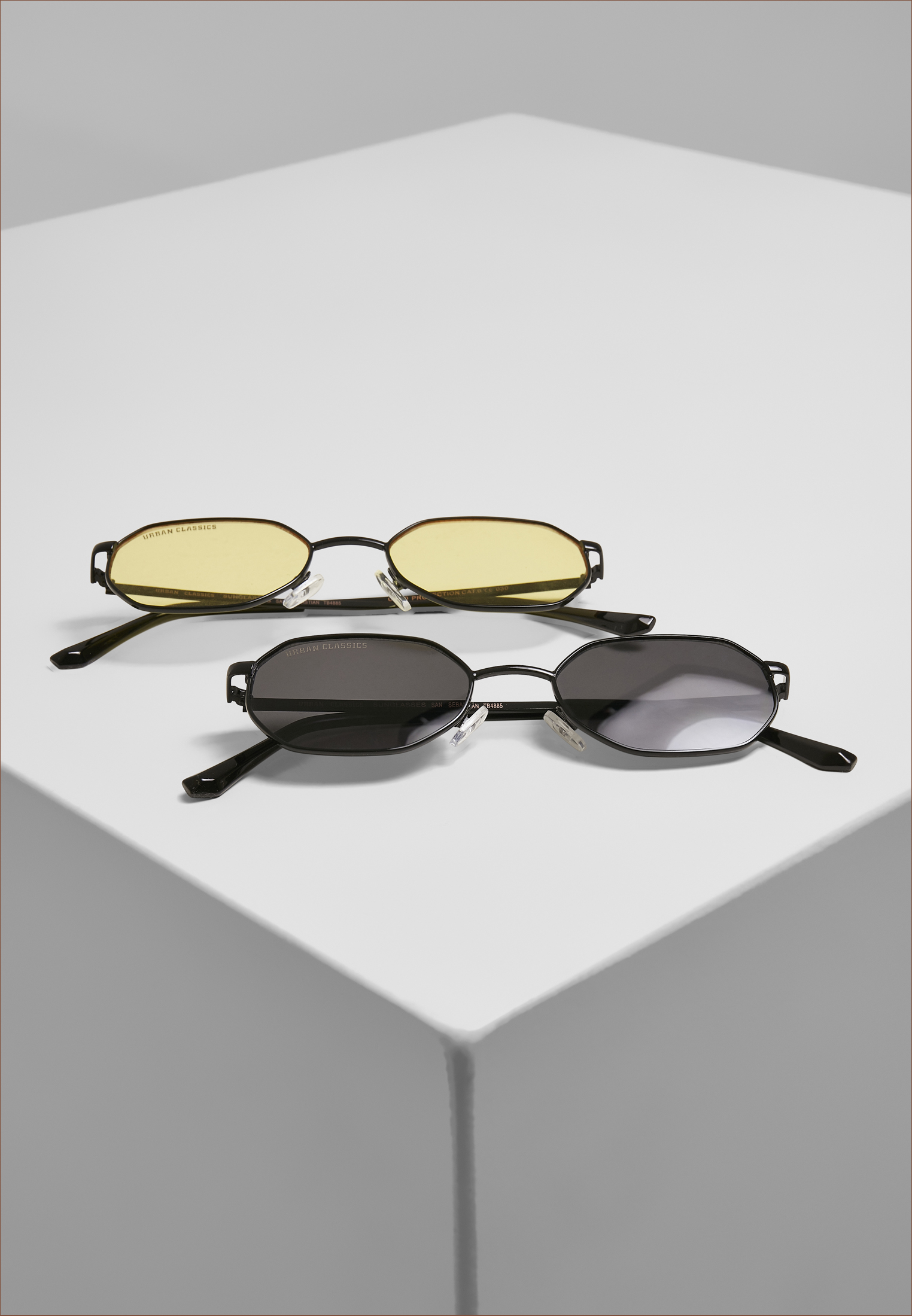 Sunglasses San Sebastian 2-Pack Black+Black/Yellow