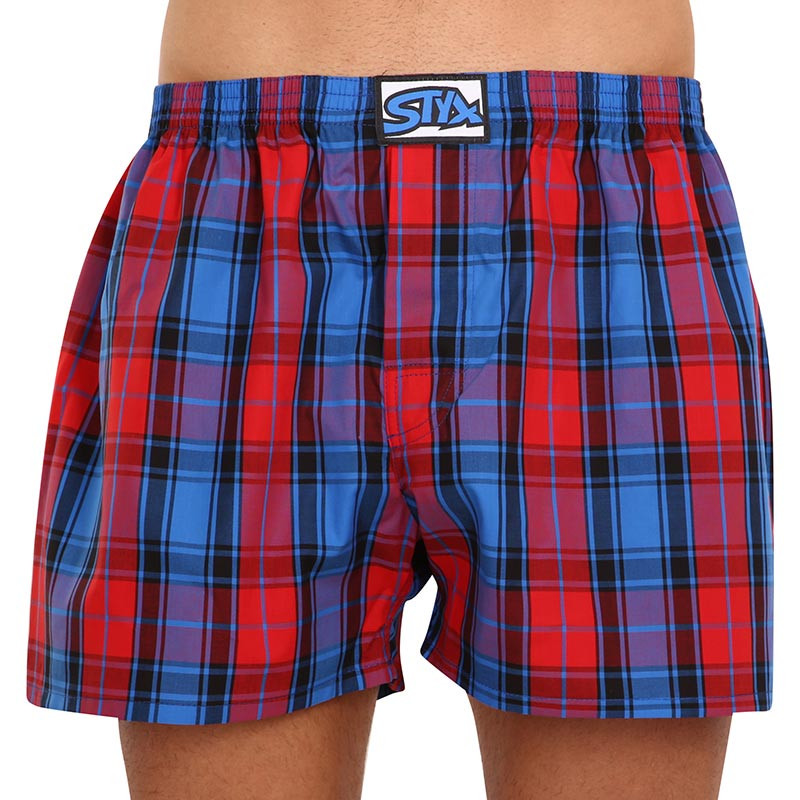 Pánské trenky Styx klasická guma vícebarevné