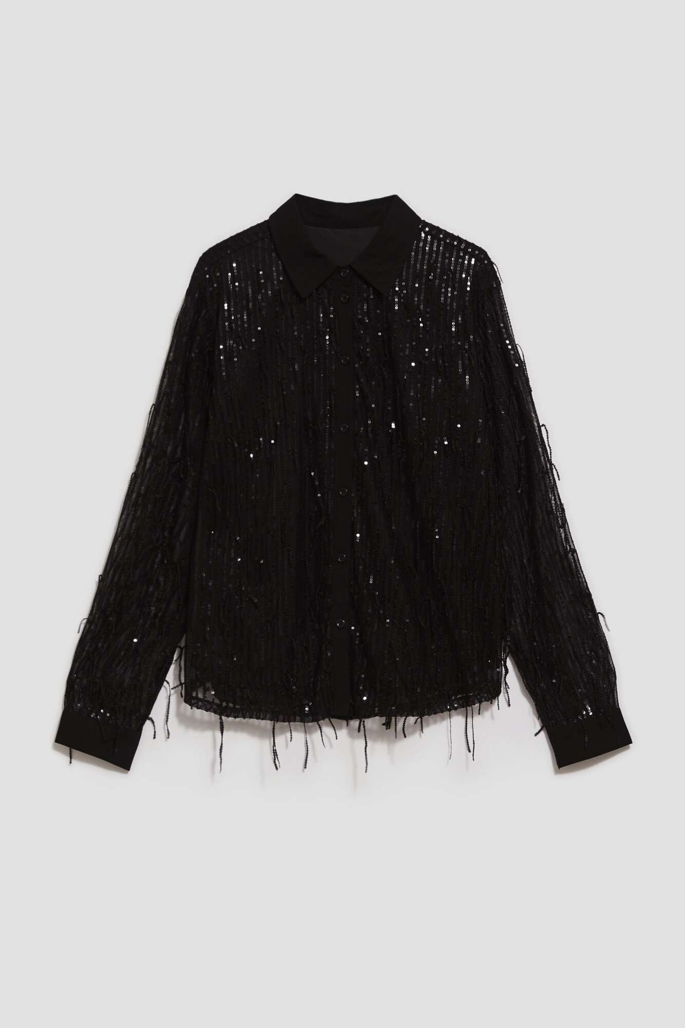 Sequined shirt