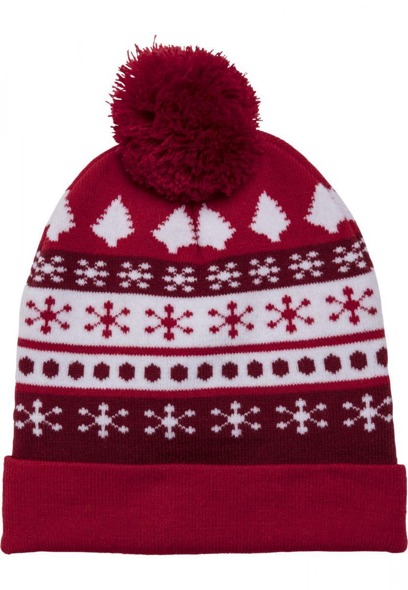 Levně Christmas Beanie Dots red/white
