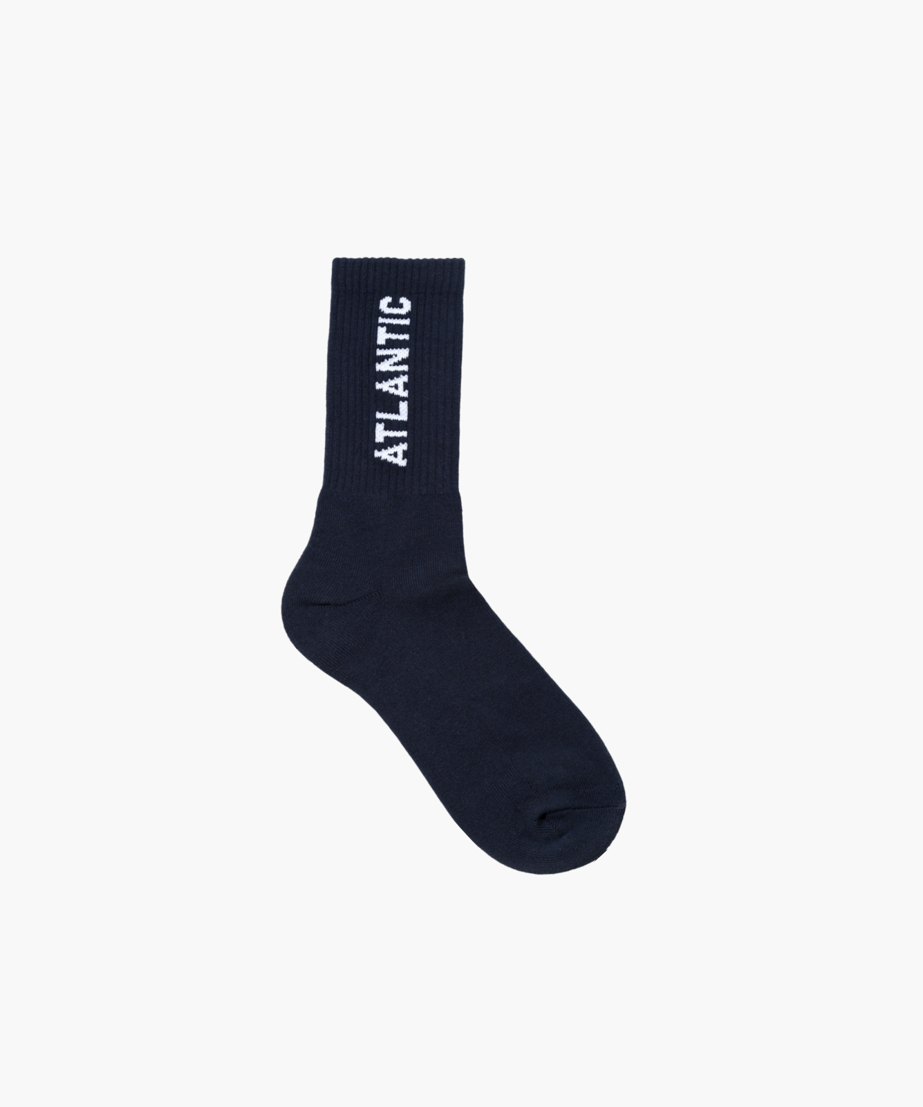 Levně Pánské ponožky standardní délky ATLANTIC - námořnická modrá