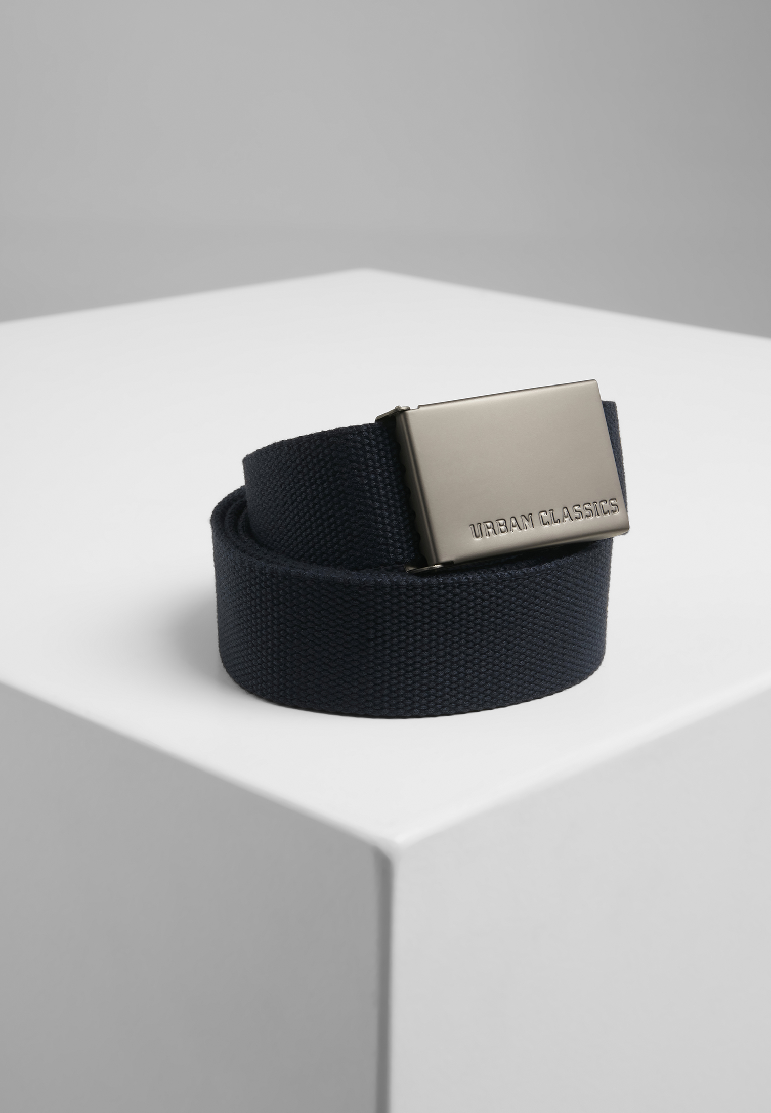 Фото - Ремінь / пояс Urban Classics Canvas belts marine 