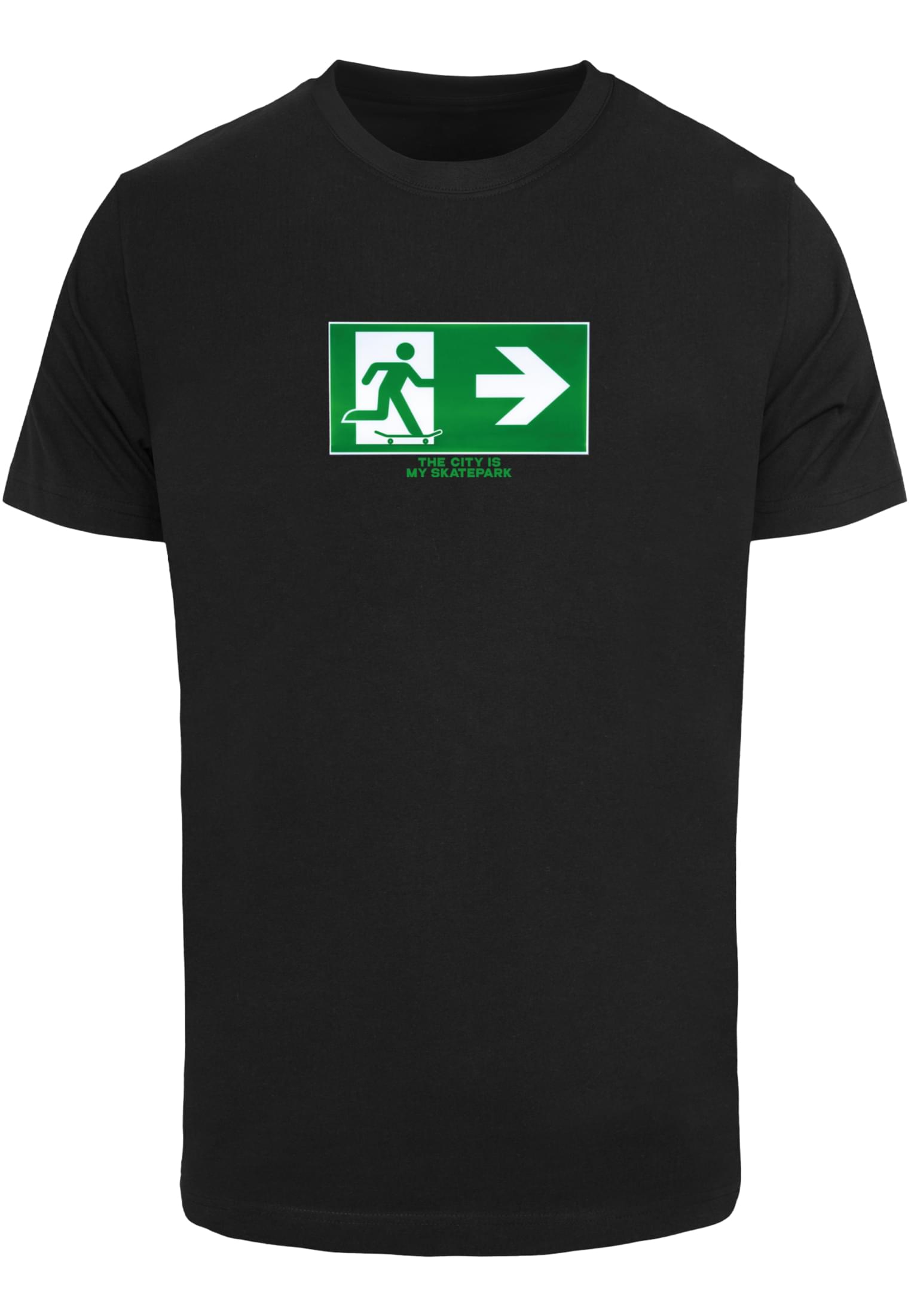 Men's T-shirt Skate Exit Black