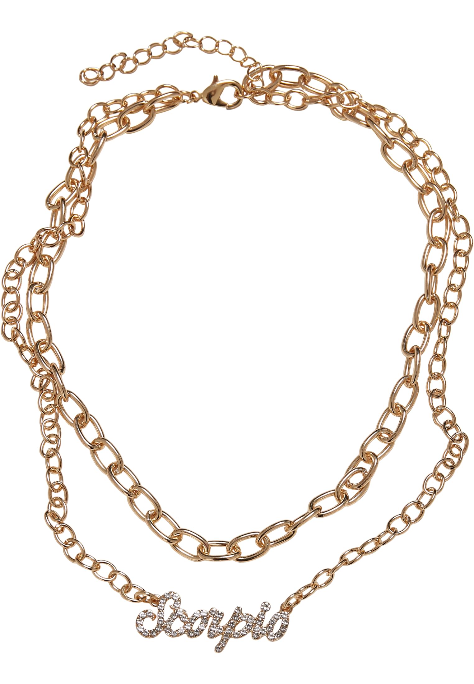 Levně Diamond Zodiac Scorpio náhrdelník - zlaté barvy