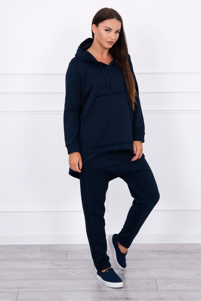 Set with trousers Baggy dark blue