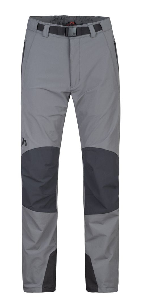 Pánské softshellové kalhoty Hannah GARWYN gray pinstripe/anthracite
