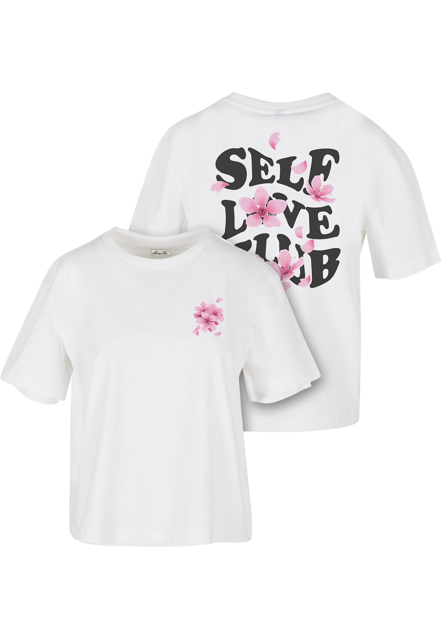 White Self Love Club T-shirt