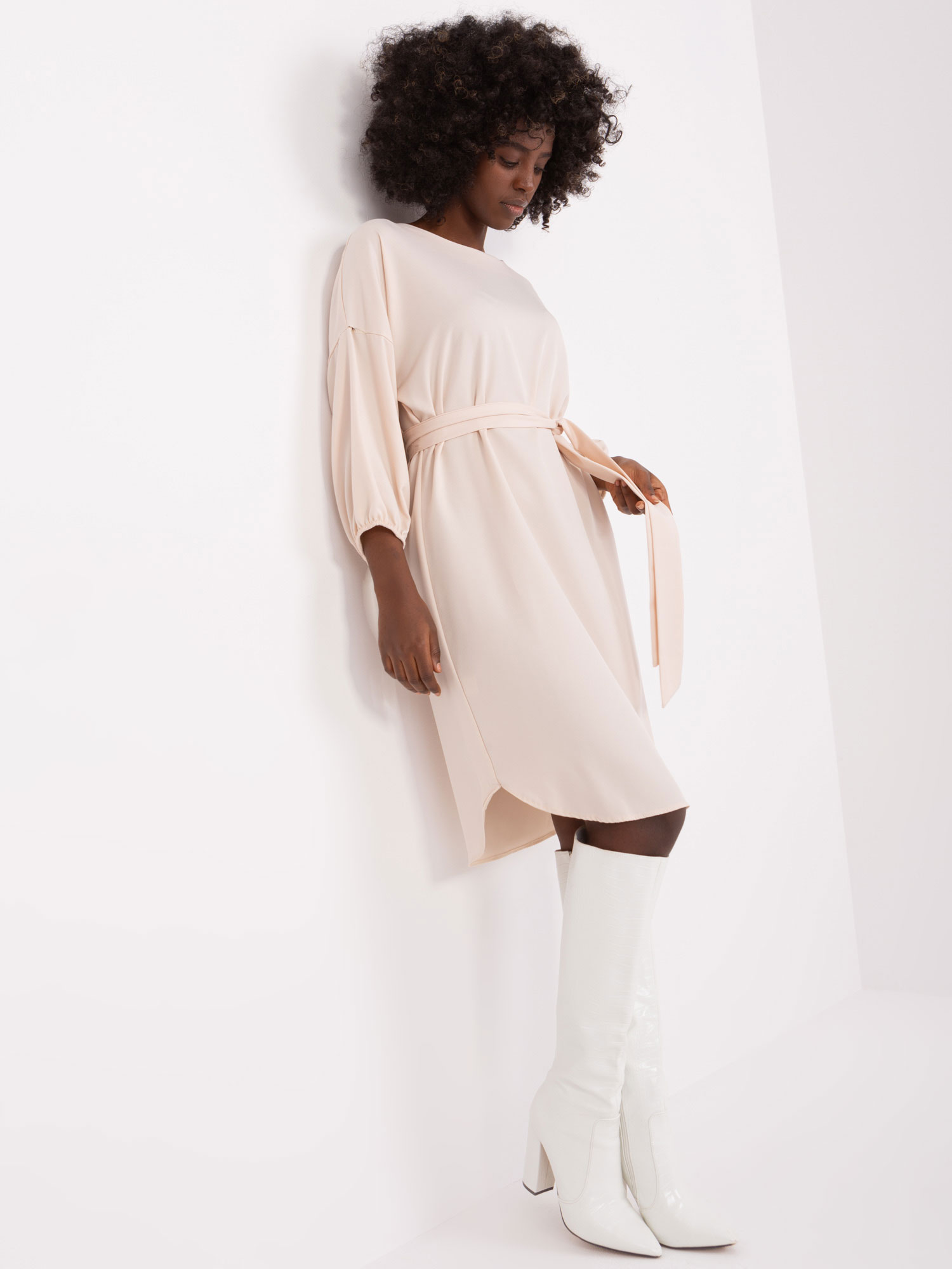 Dress-WN-SK-669.92P-light beige