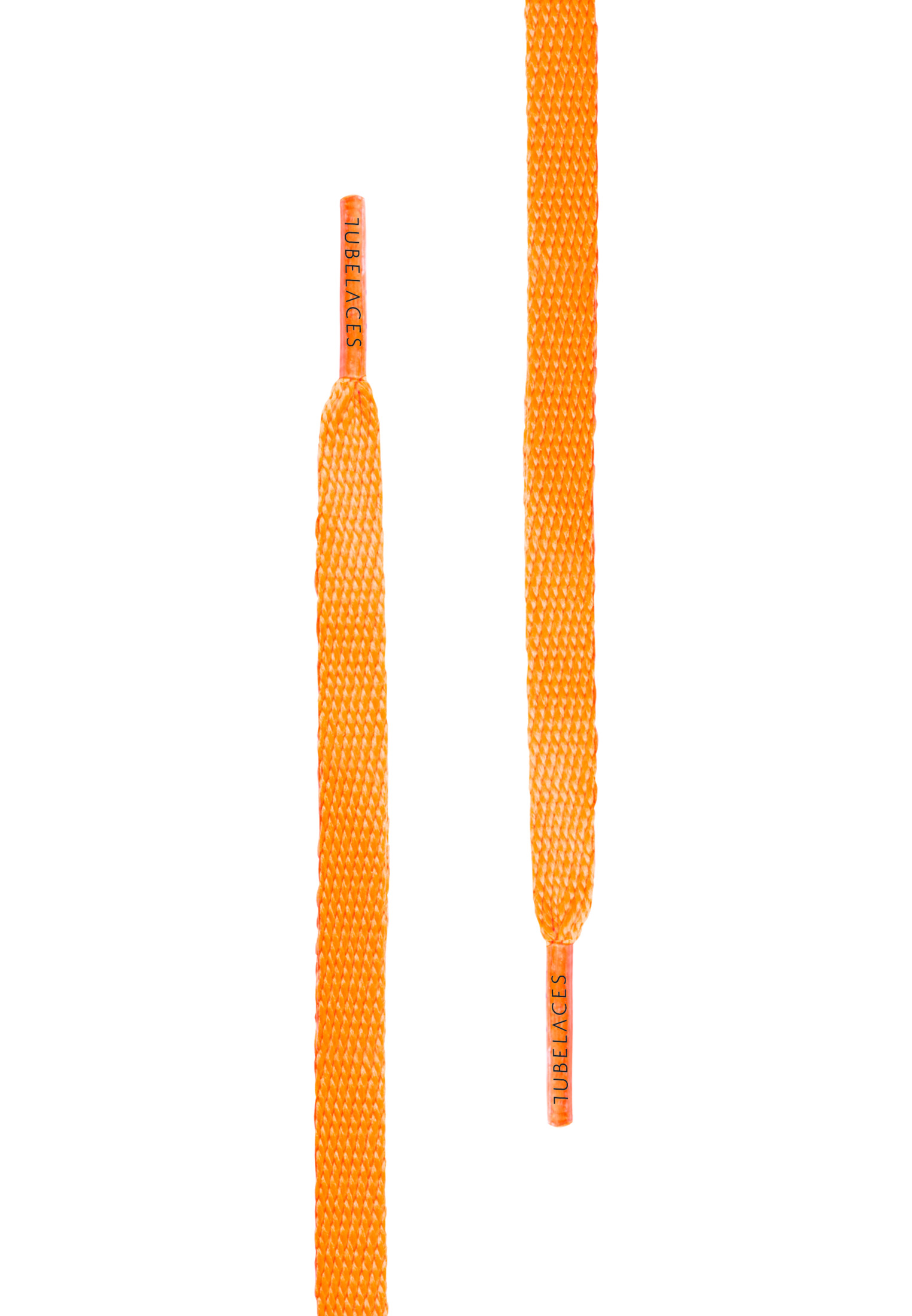 White Flat Neo-Orange