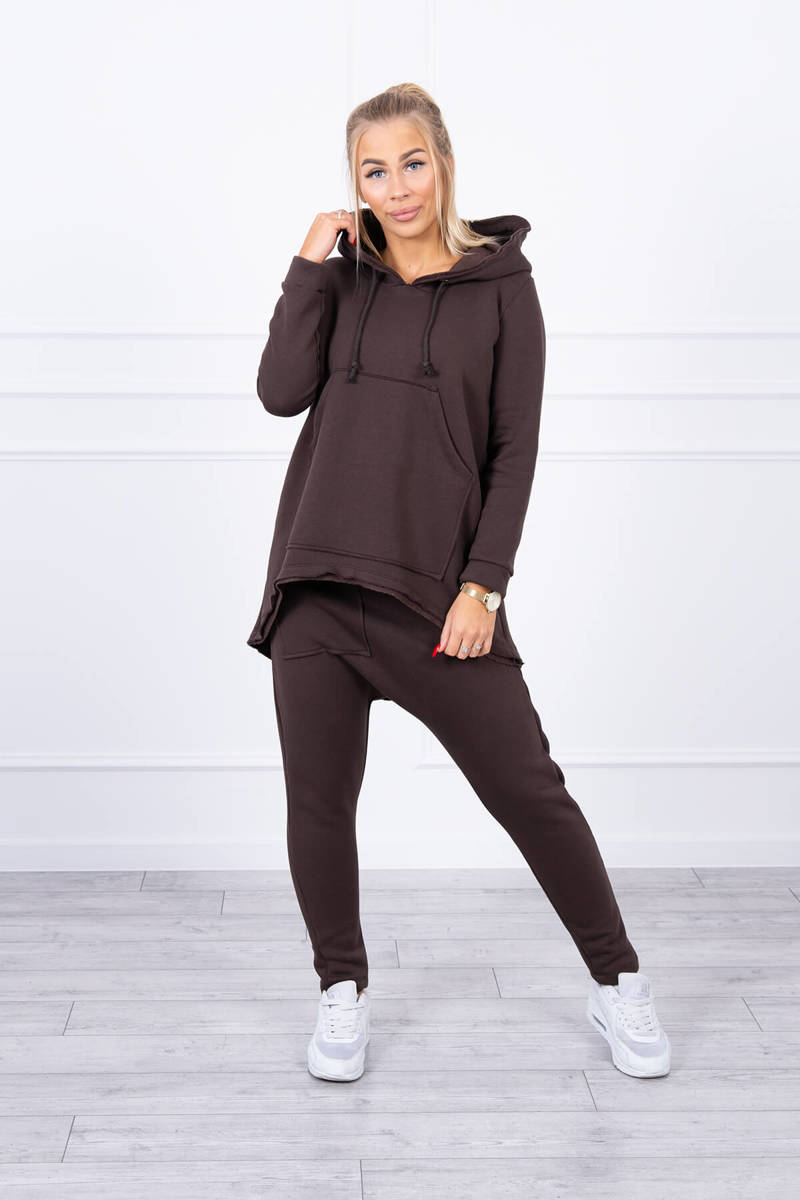Set with trousers Baggy brown