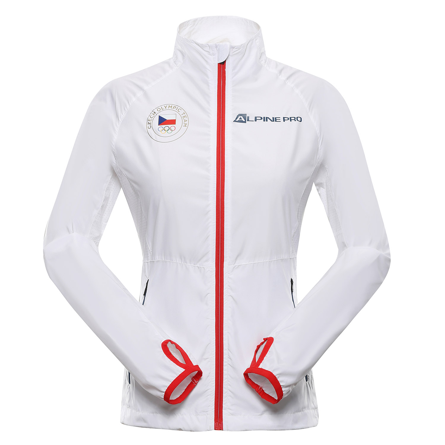 Women's Ultralight Jacket From The Olympic Collection ALPINE PRO MATTHESA White Variant M