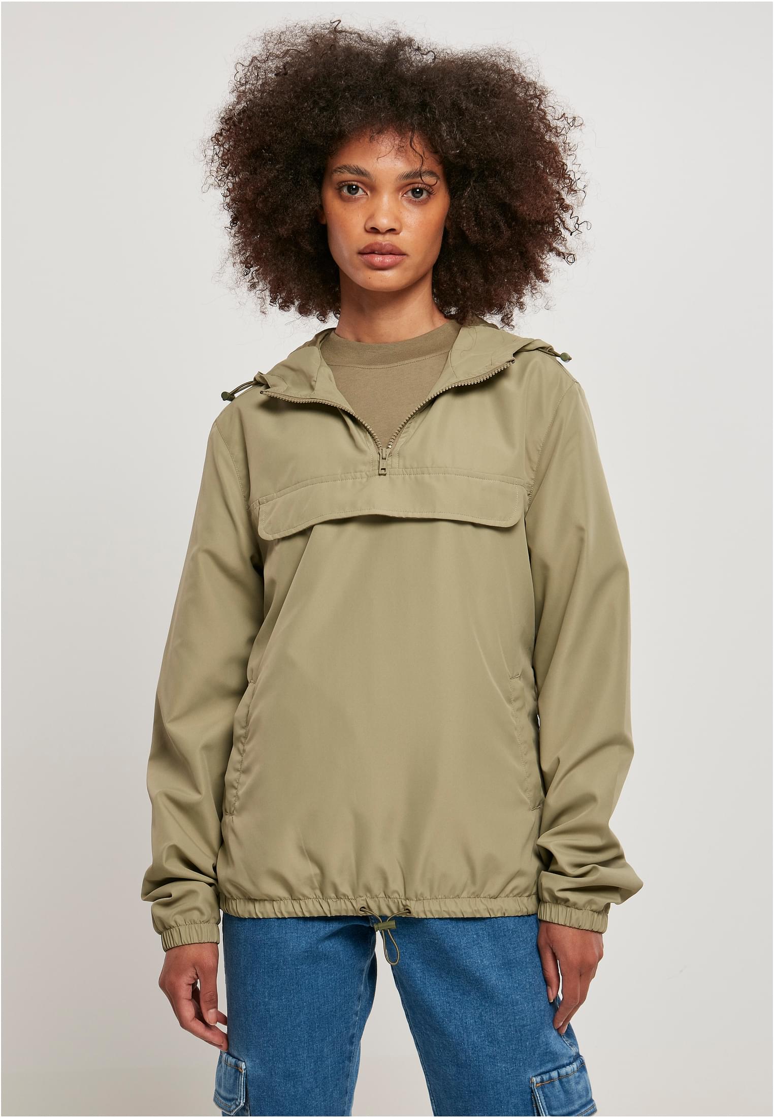 Women's Recycled Khaki Basic Jacket