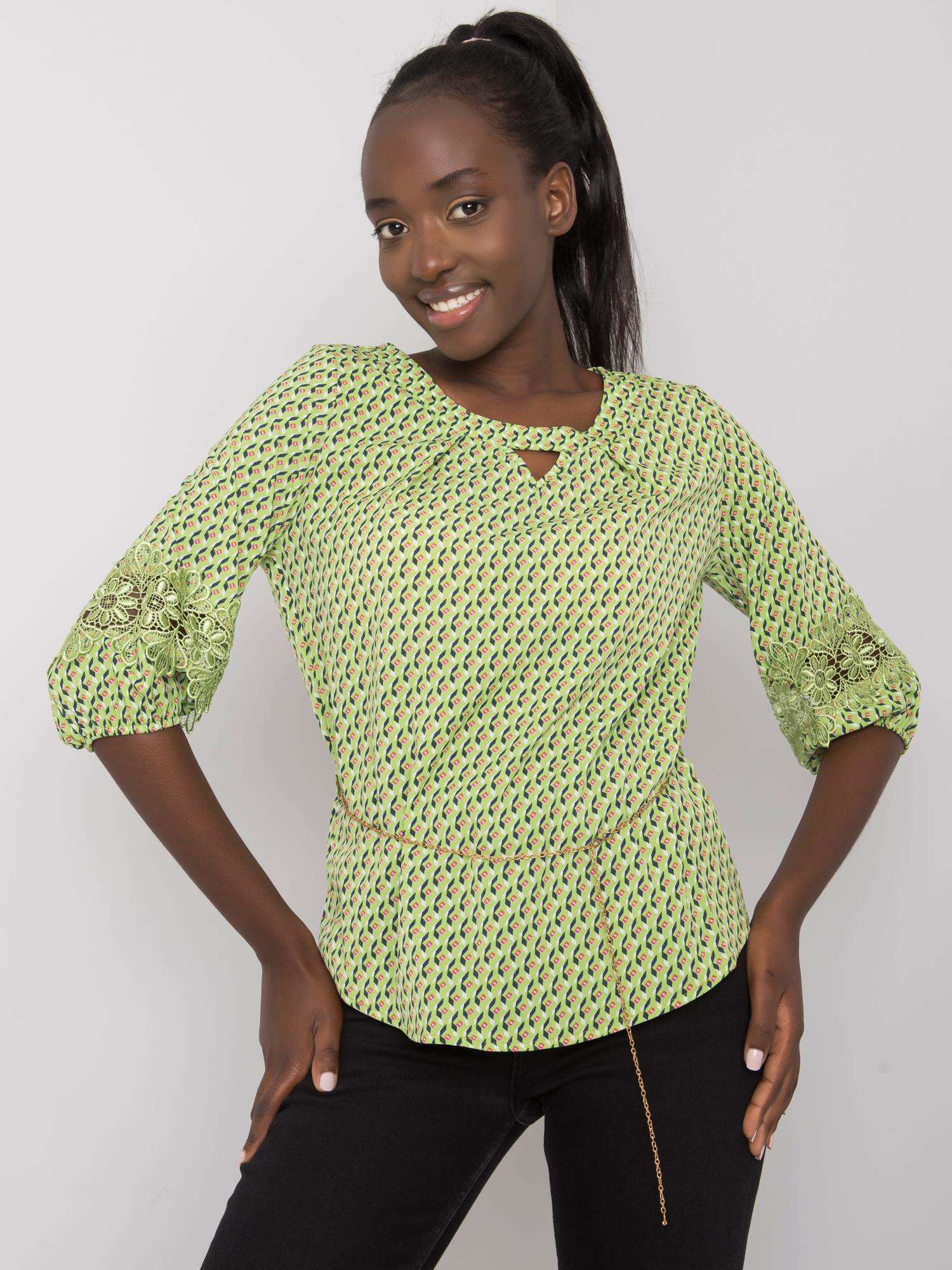 Blouse-LK-BZ-506369.20-light Green