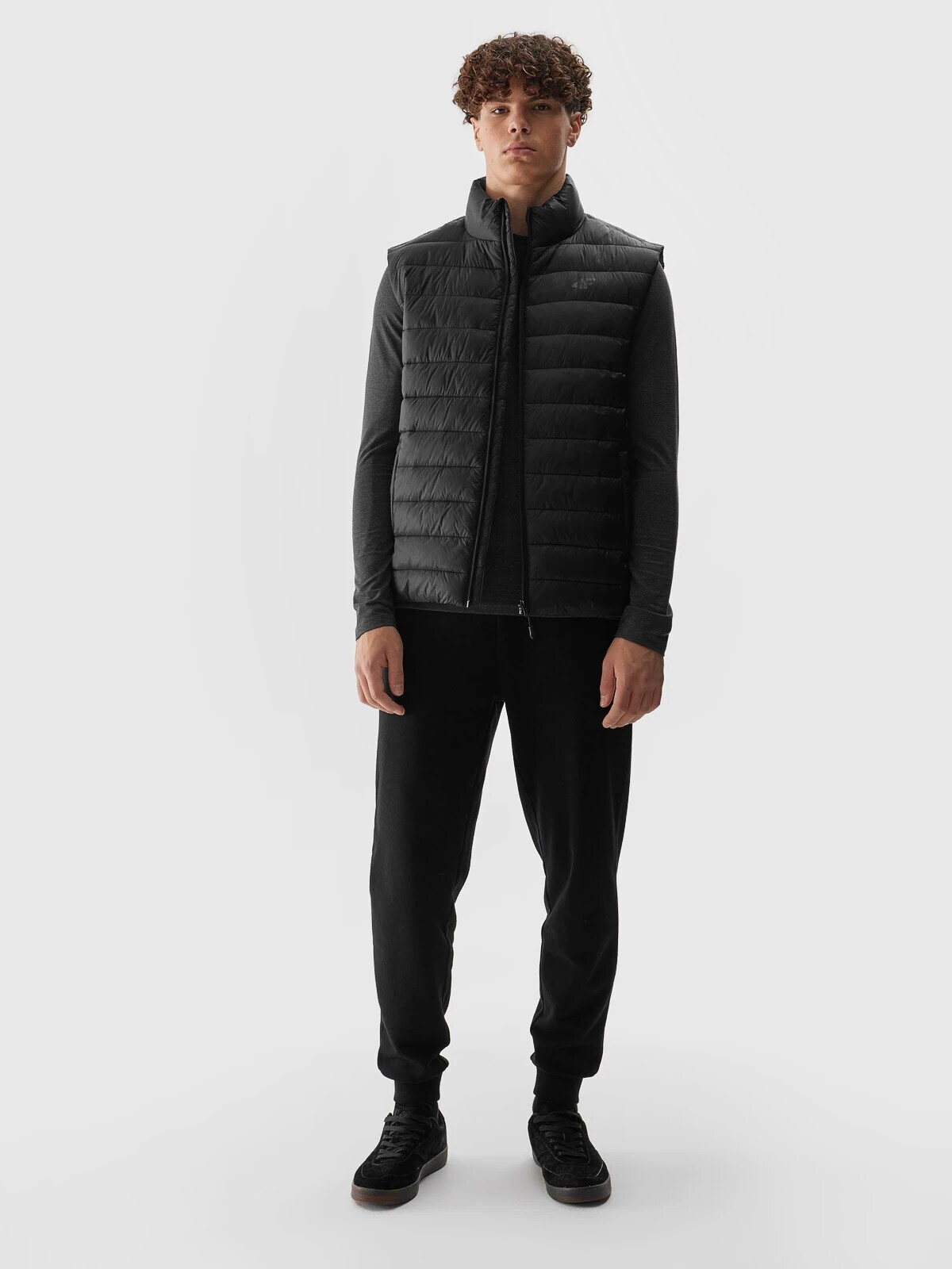 Men&#039;s 4F Down Vest - Black