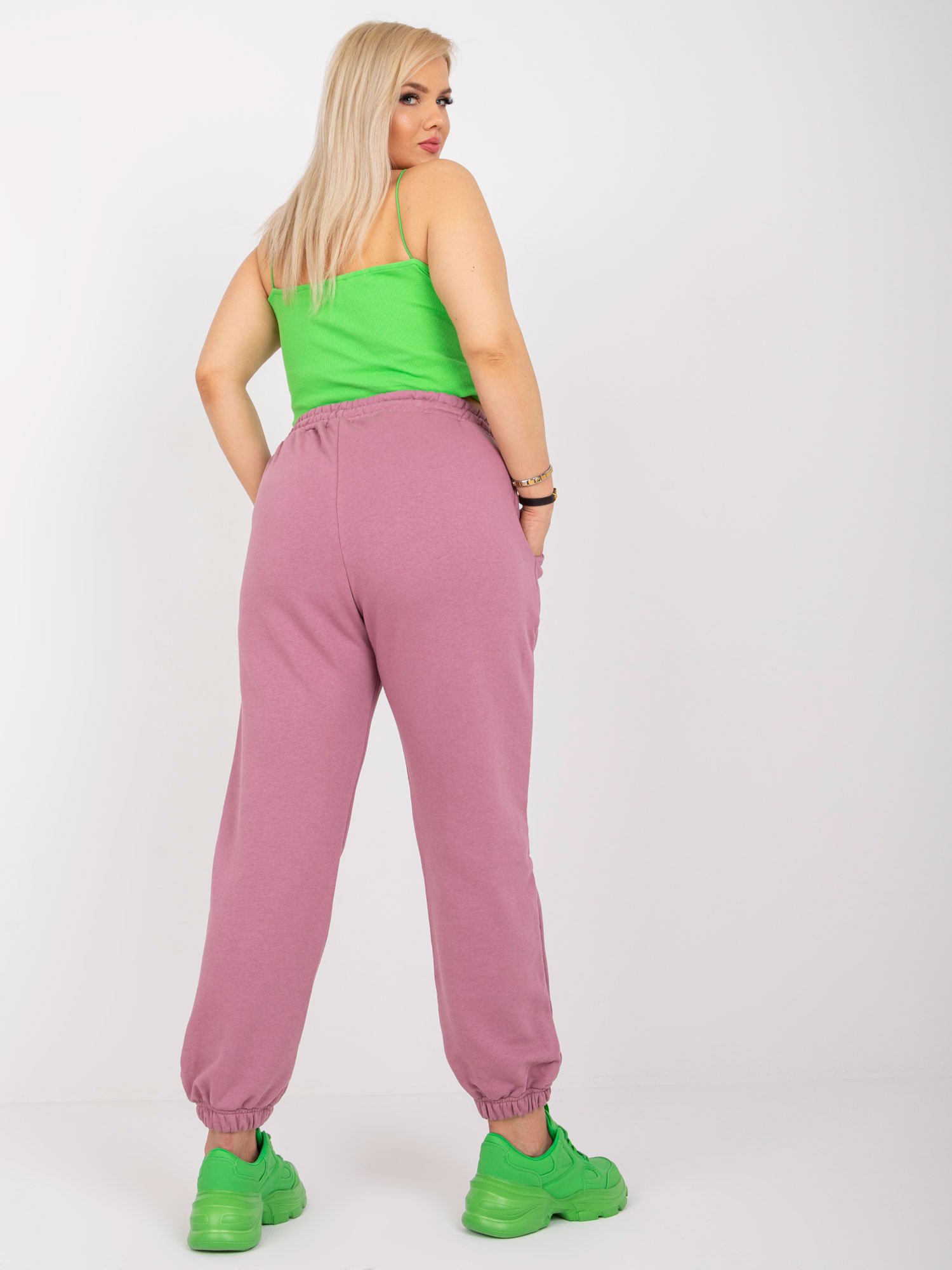 Sweatpants-RV-DR-6331.86-dark Pink