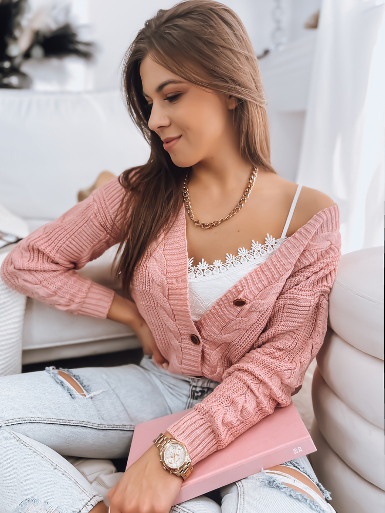 Women's sweater DESTANY pink Dstreet