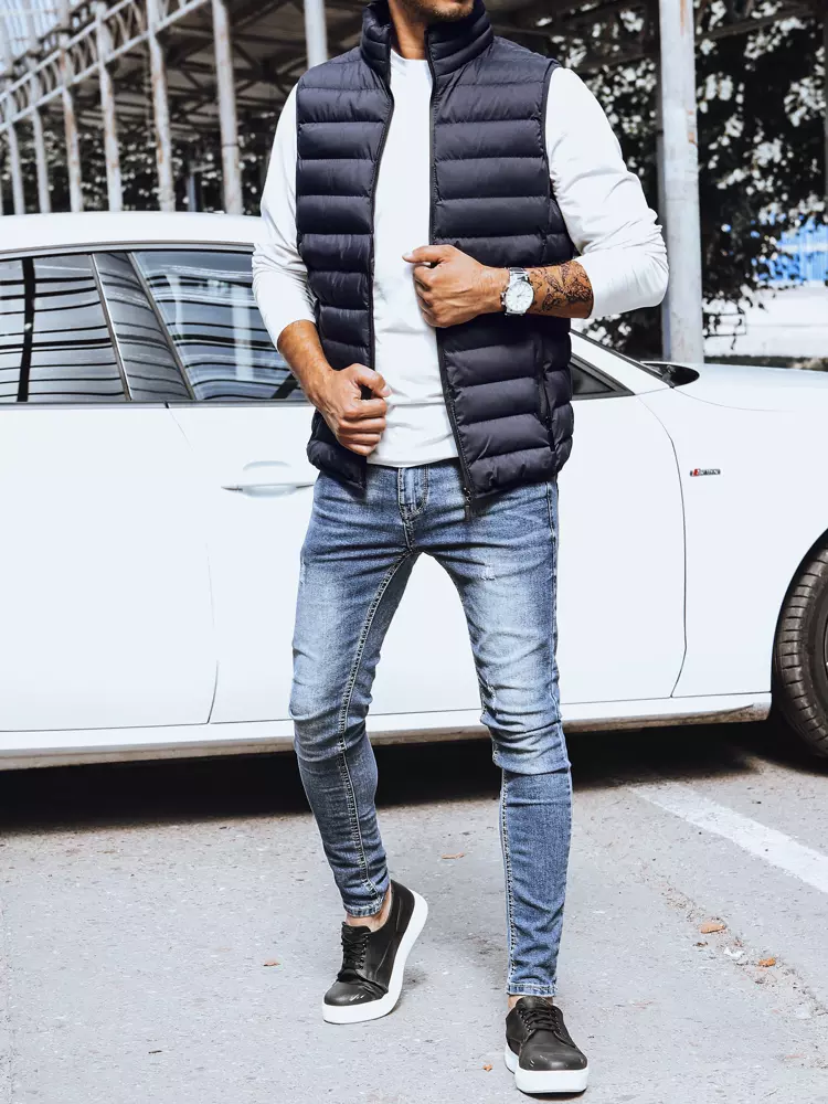 Kamizelka męska granatowa Dstreet