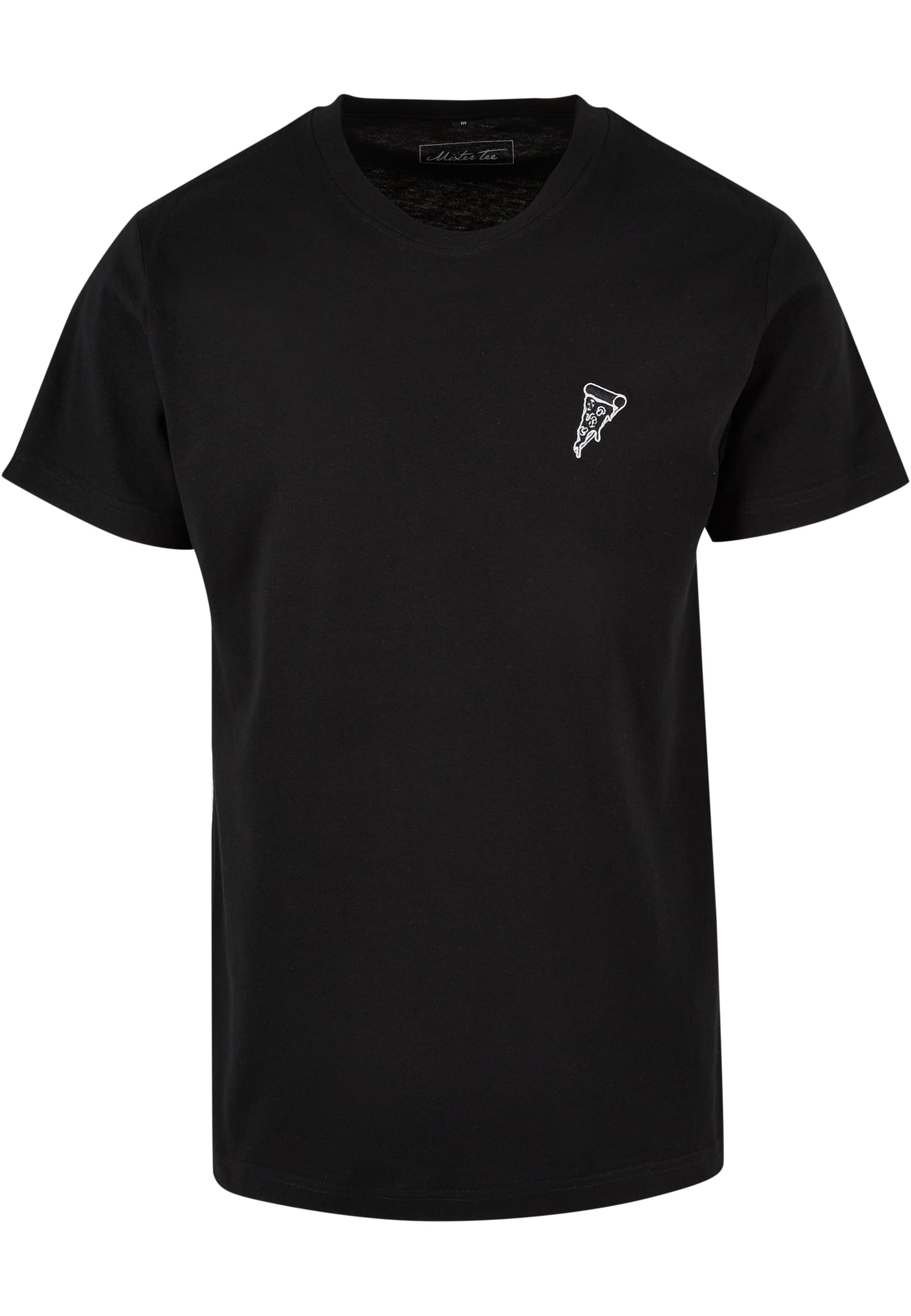 Pizza Tee EMB black