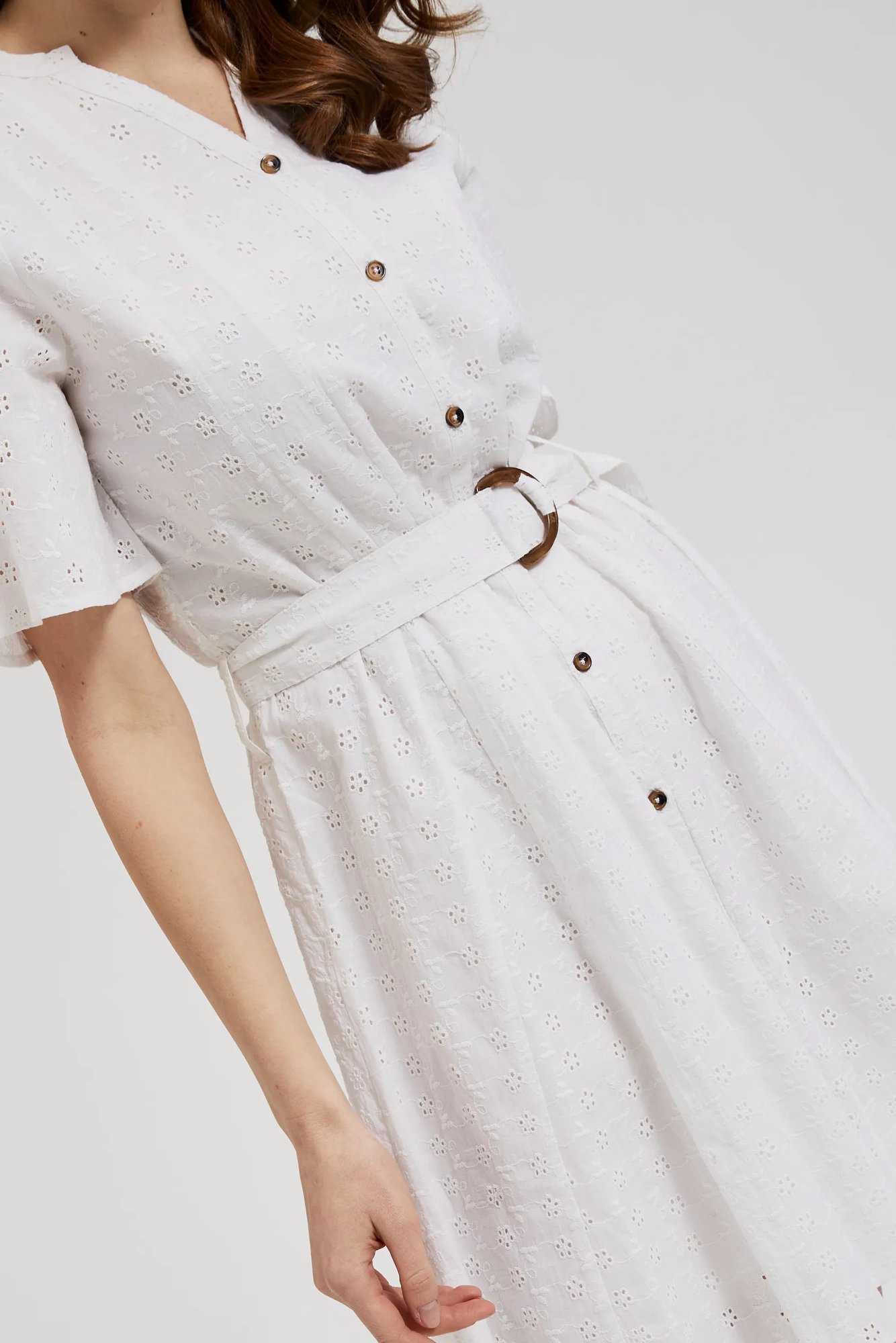 Marisse Women's Dress L-Su-4340 White